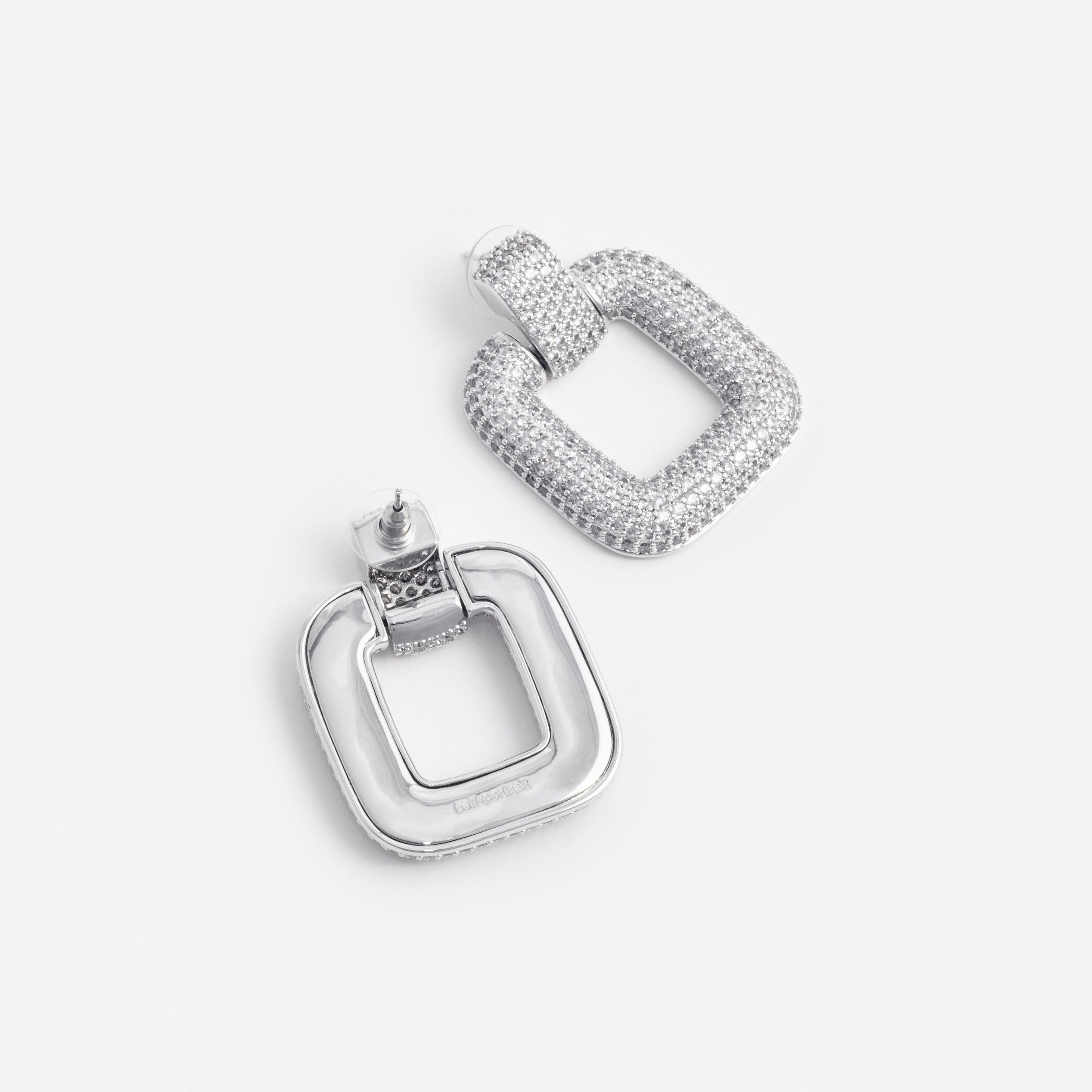 Crystal Knocker Earrings - 2