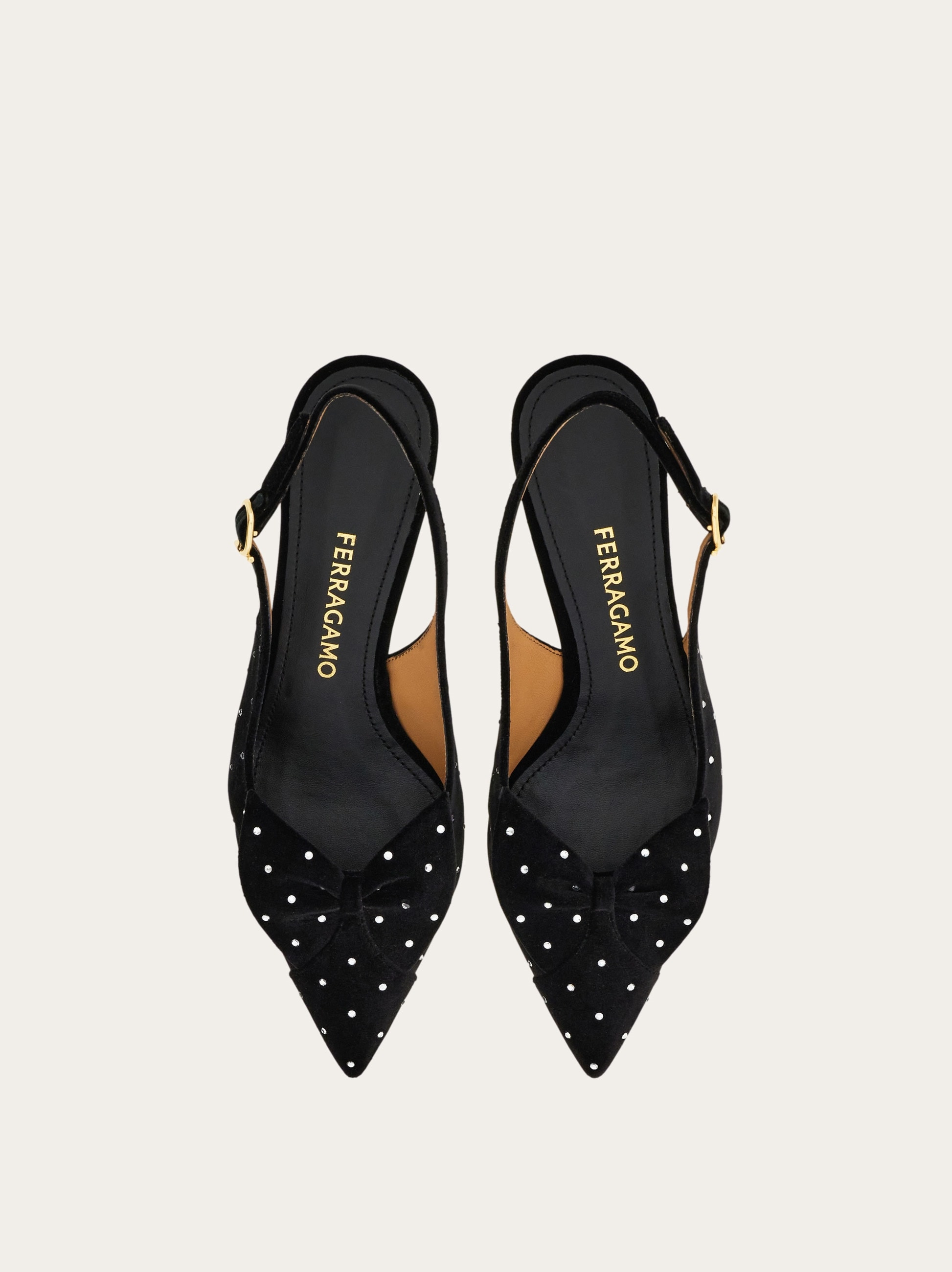 Slingback with bow detail - 3