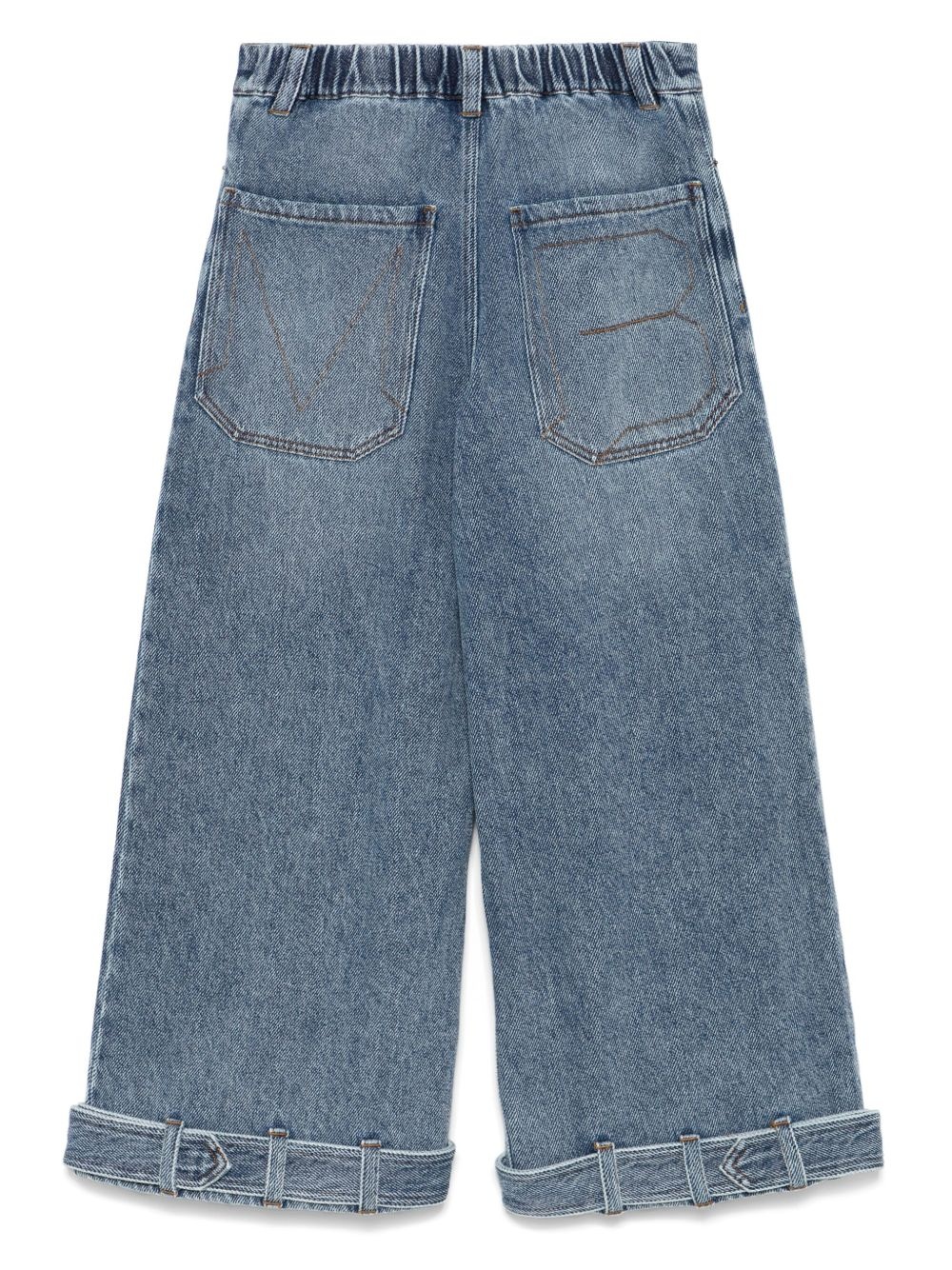 cropped jeans - 2