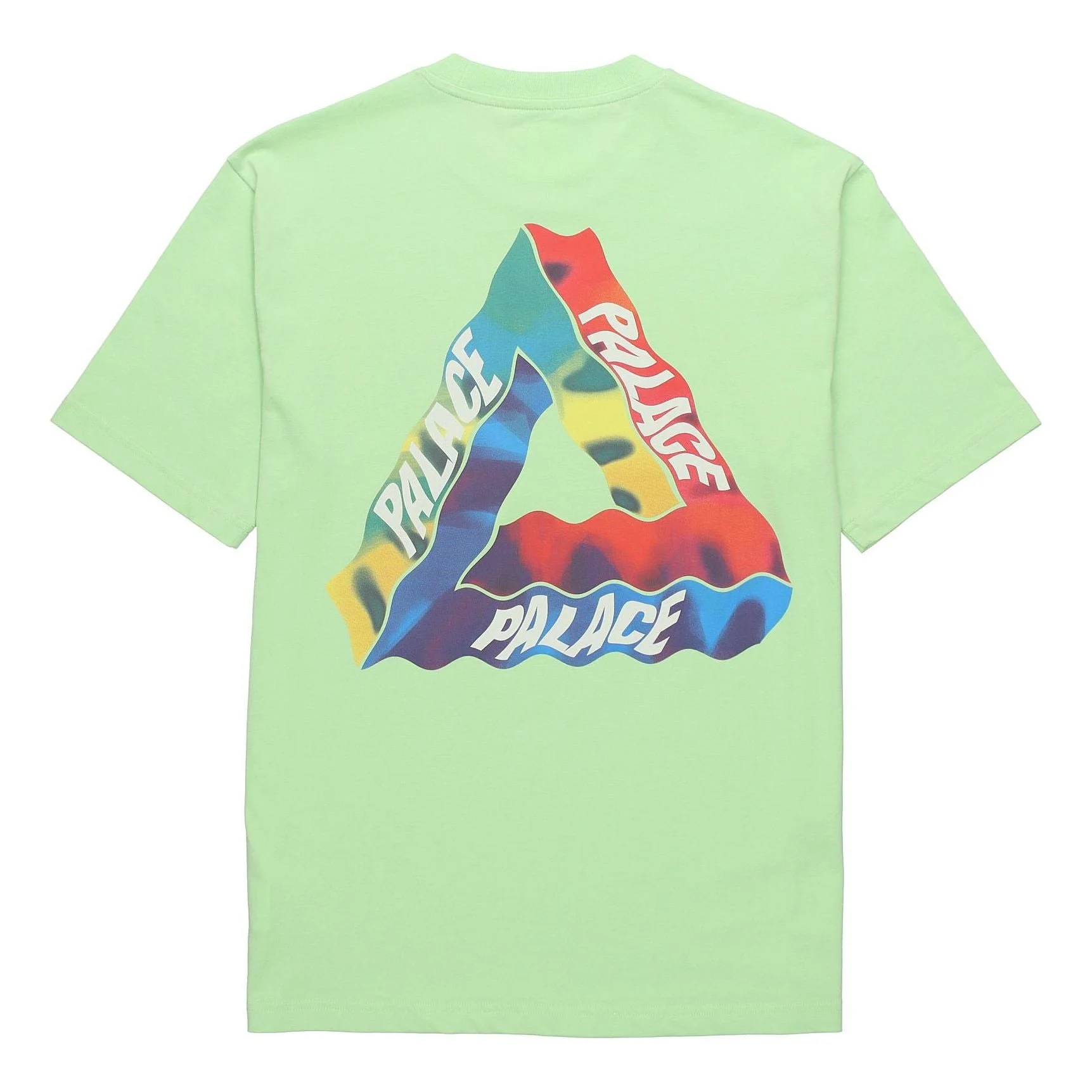 Palace SS22 Tri-visions T-shirt 'Green' P22TS339 - 1