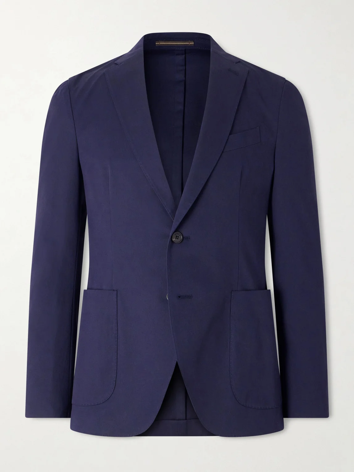 Cotton-Blend Suit Jacket - 1