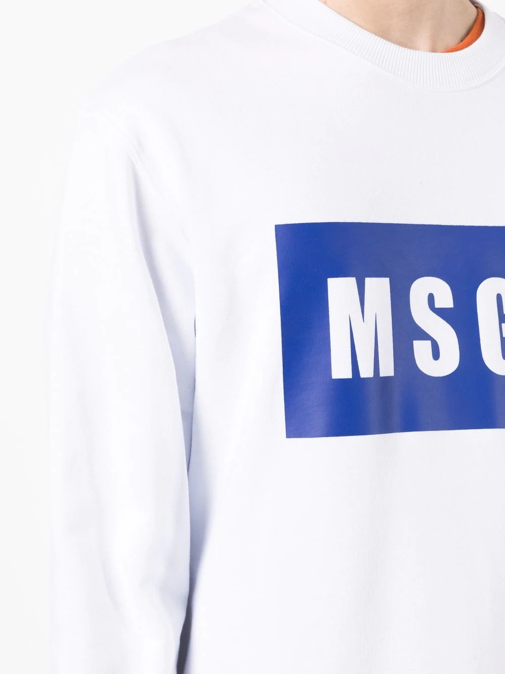 logo print sweatshirt - 5