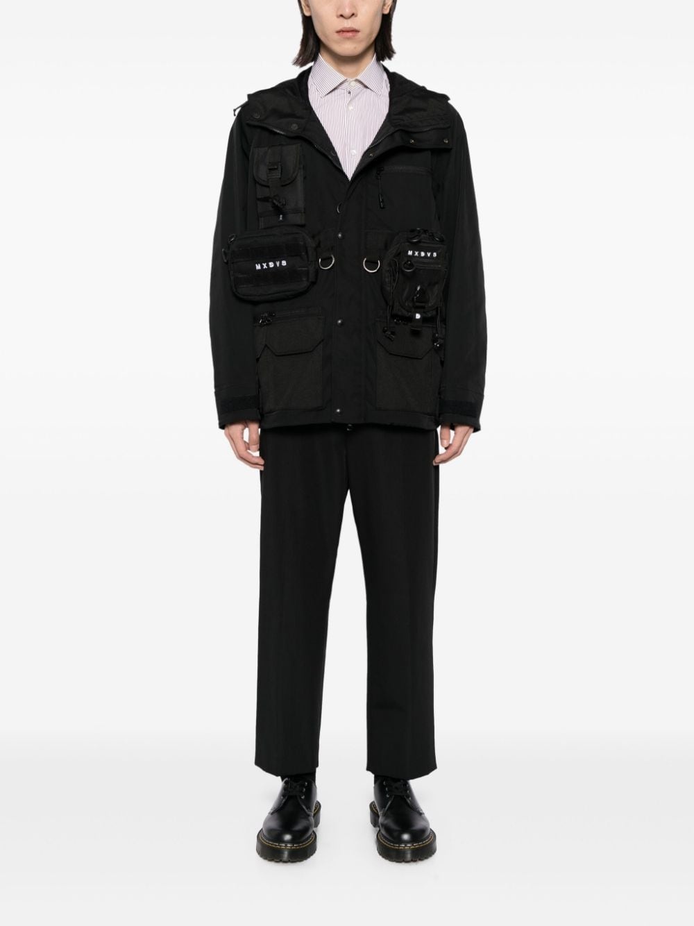 pocket military jacket - 2