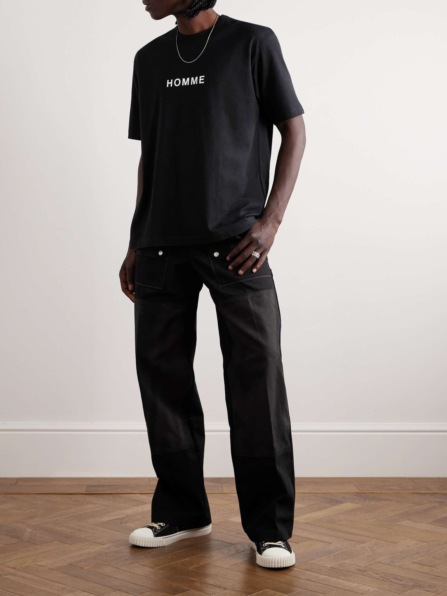Logo-Print Cotton-Jersey T-Shirt - 2