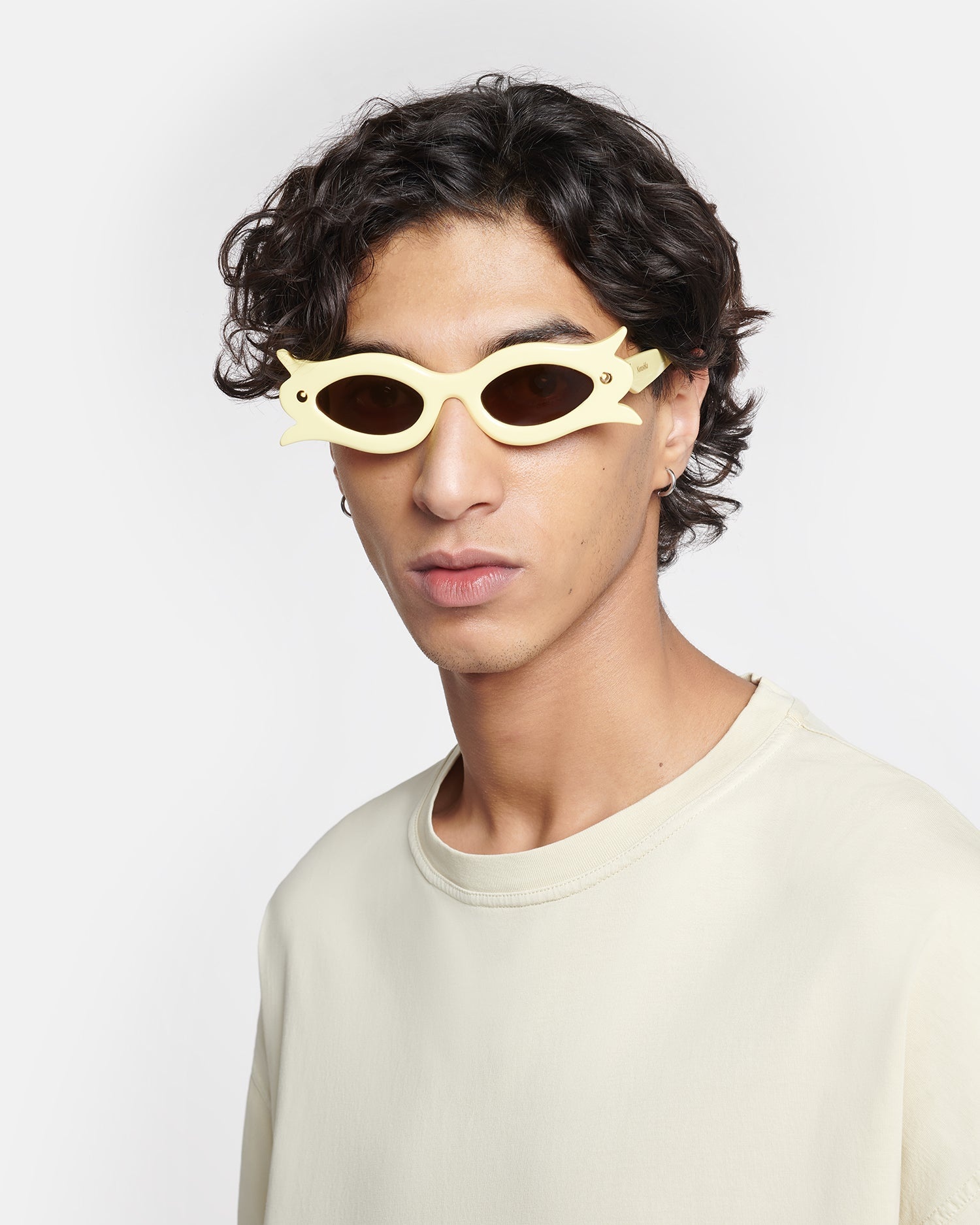 Bio-Plastic Floral-Shaped Sunglasses - 6