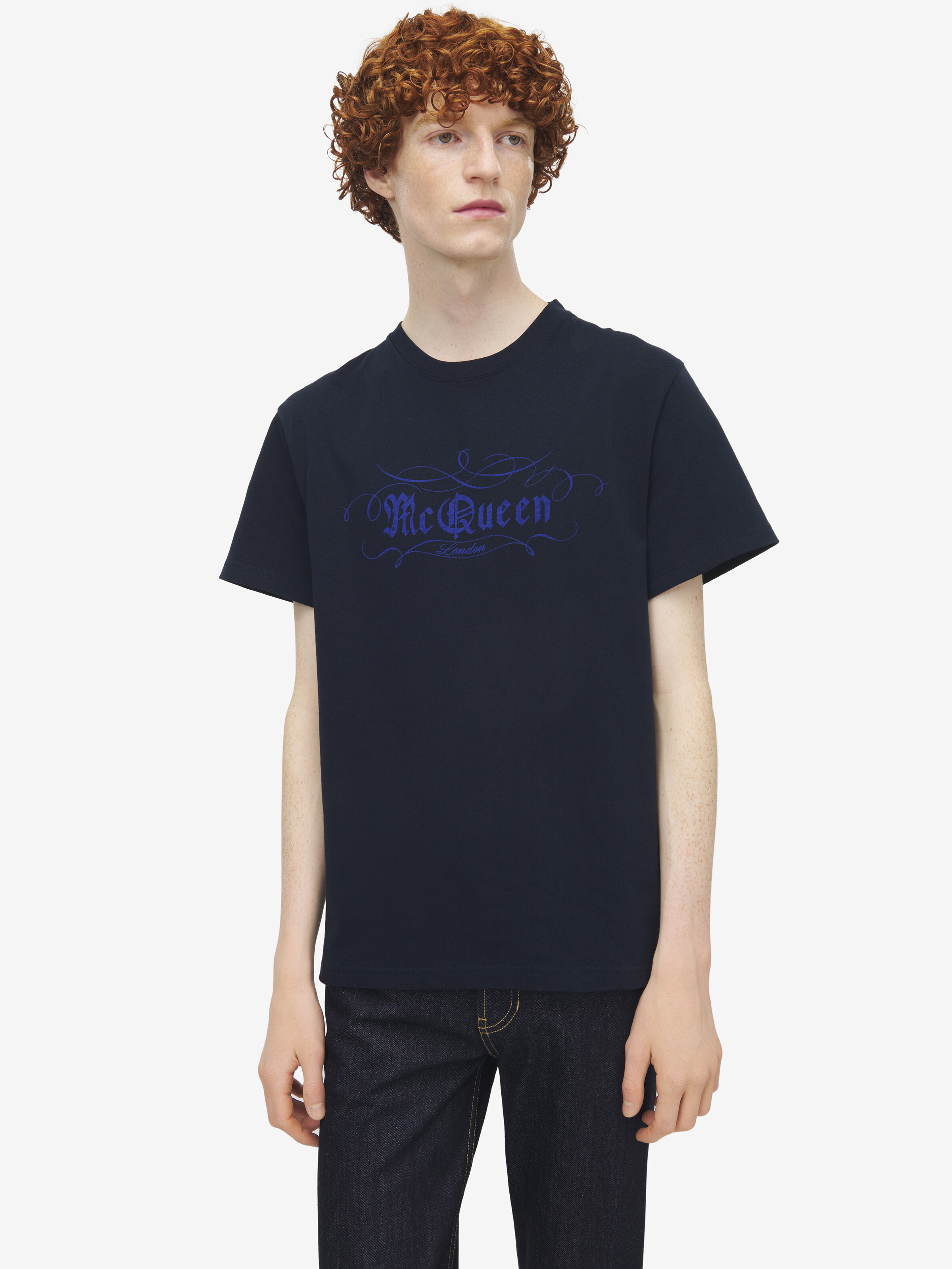 McQueen Script Print T-shirt - 2