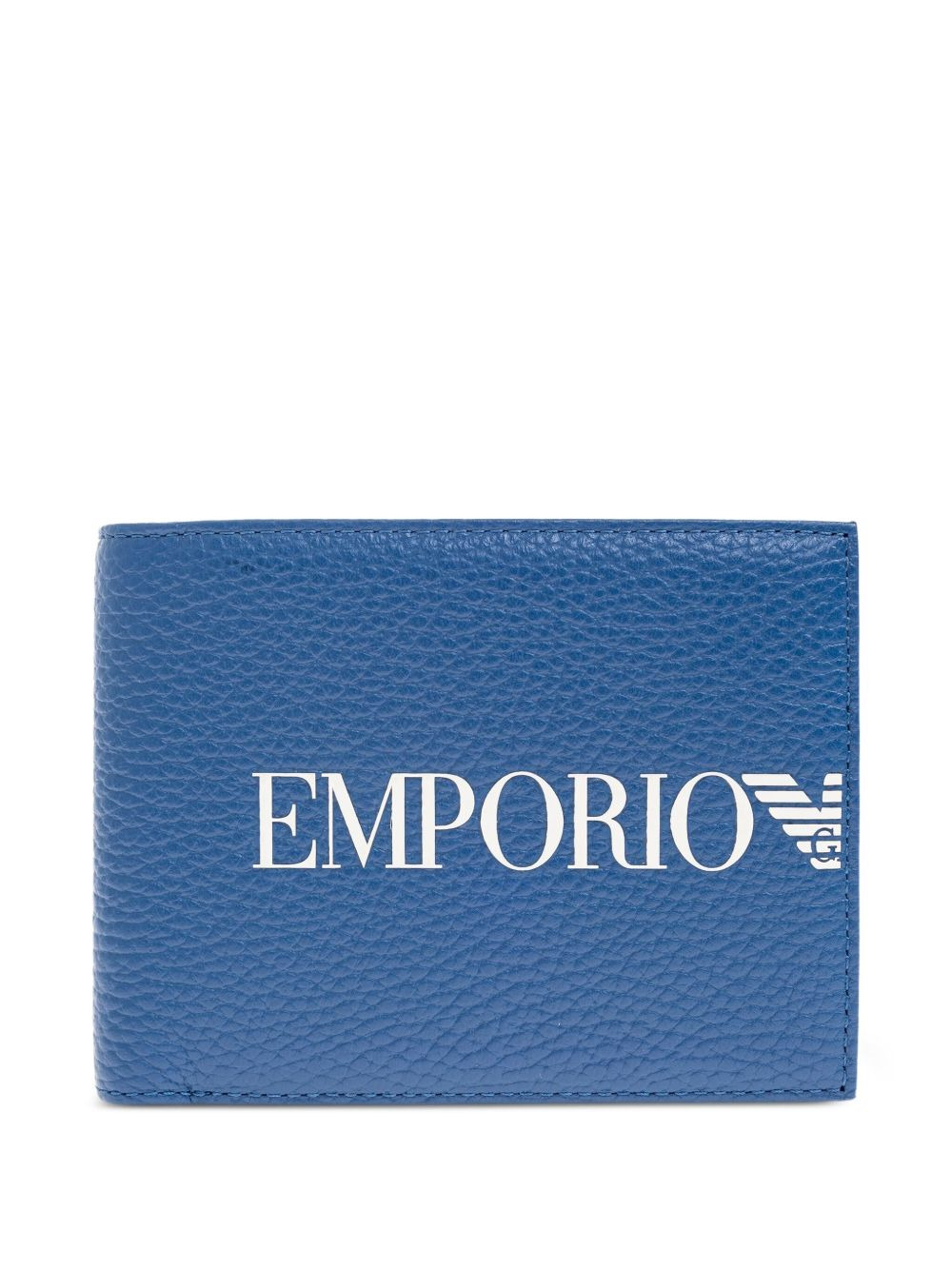 logo leather wallet - 2