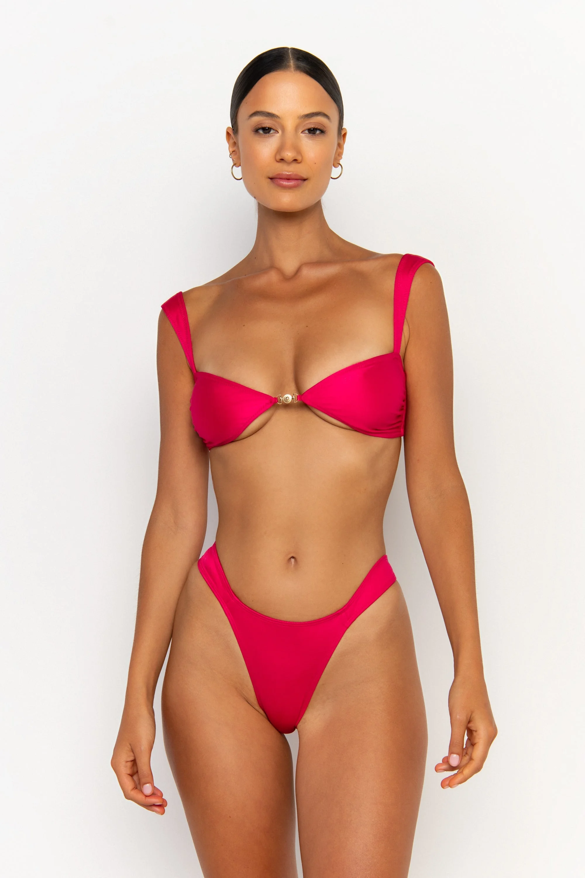SORIYA Magenta - Balconette Bikini Top - 1
