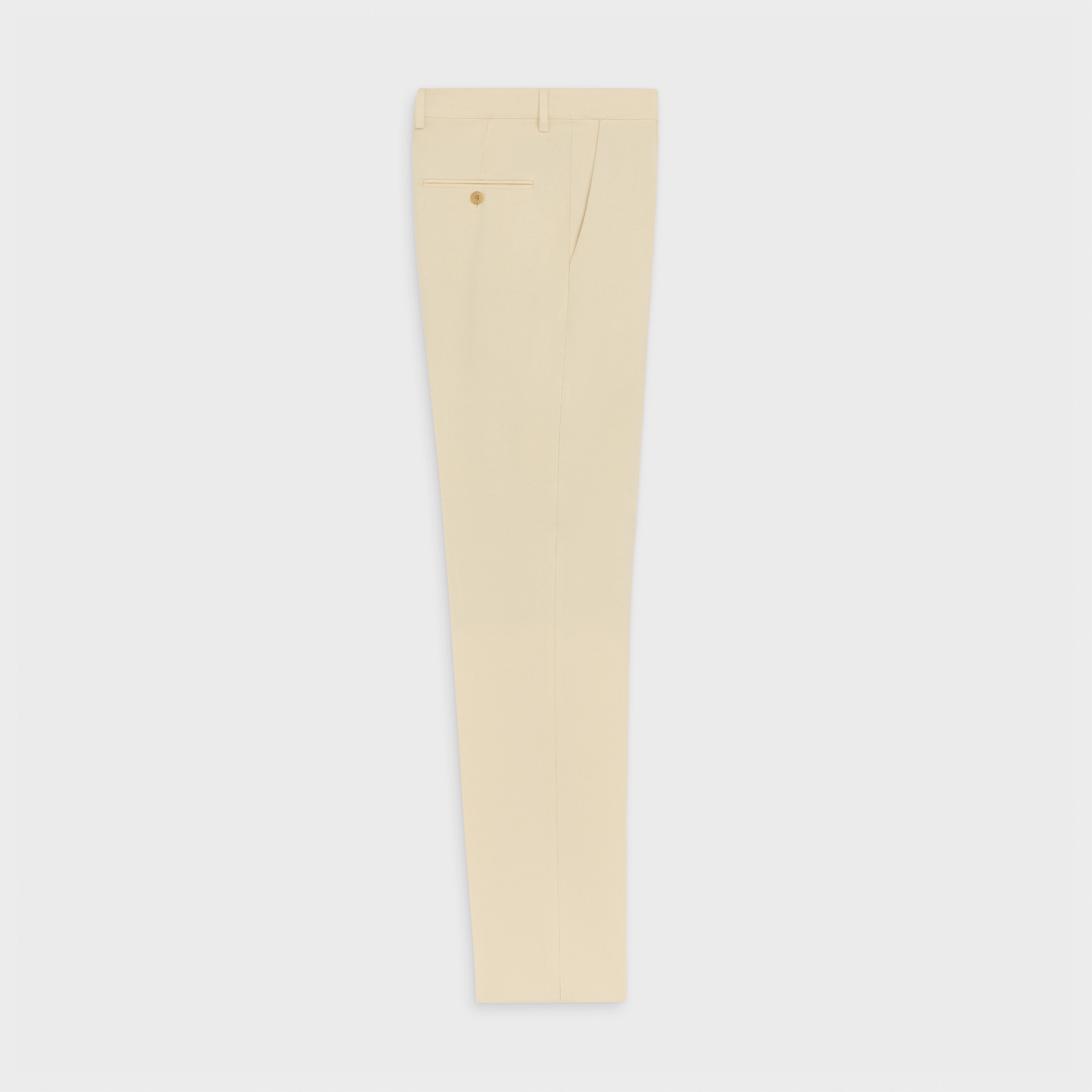 classic panama pants in silk - 2