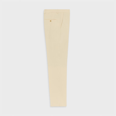 CELINE classic panama pants in silk outlook