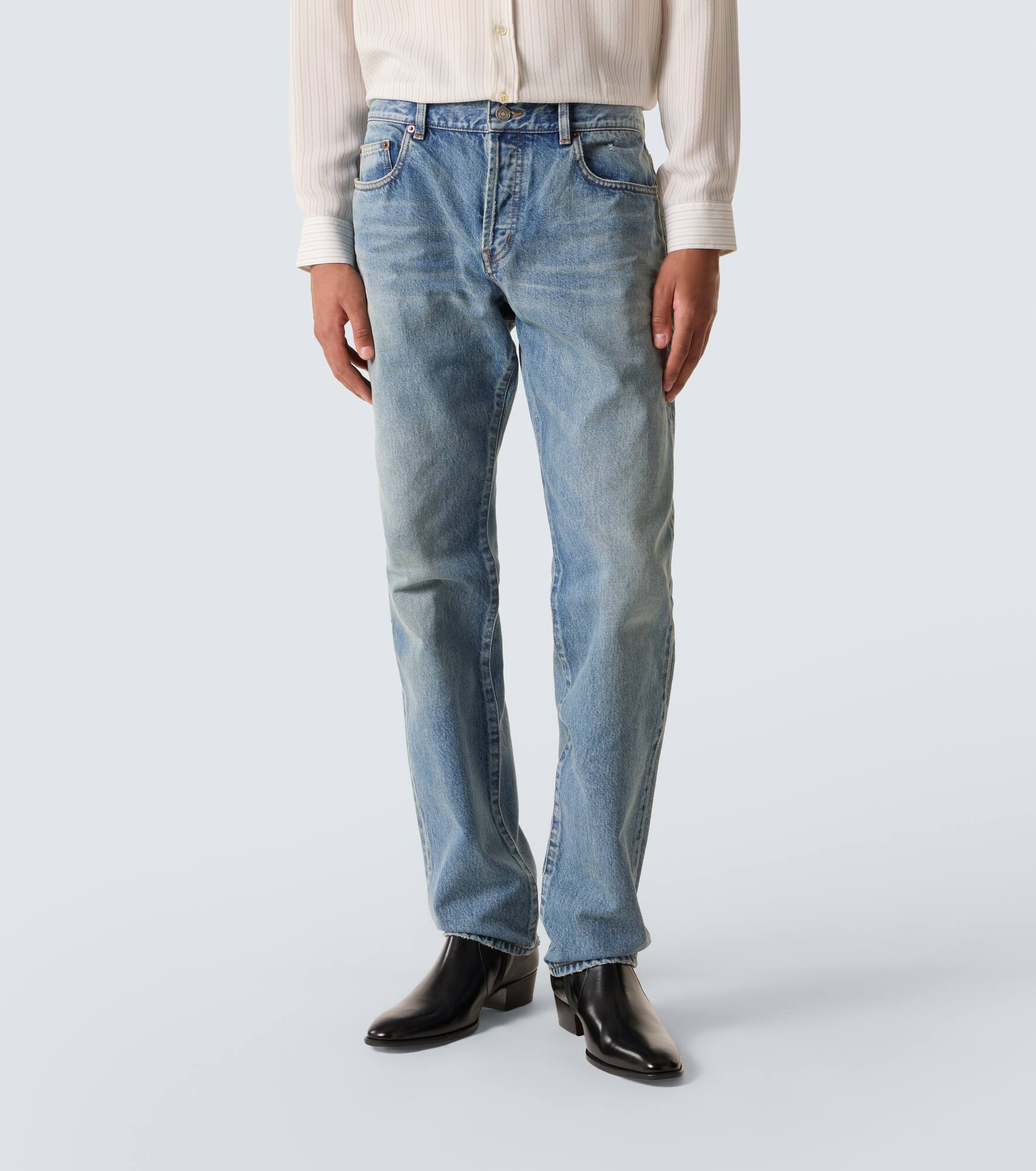 Low-rise slim jeans - 3