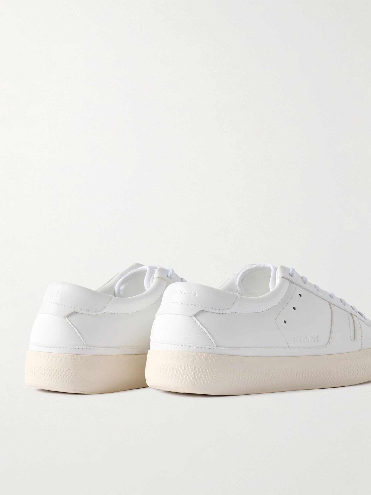 Yatay Faux Leather Sneakers White - 5