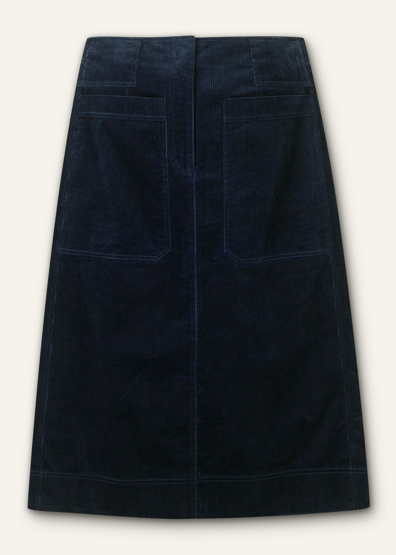 A-Line Midi Skirt 8