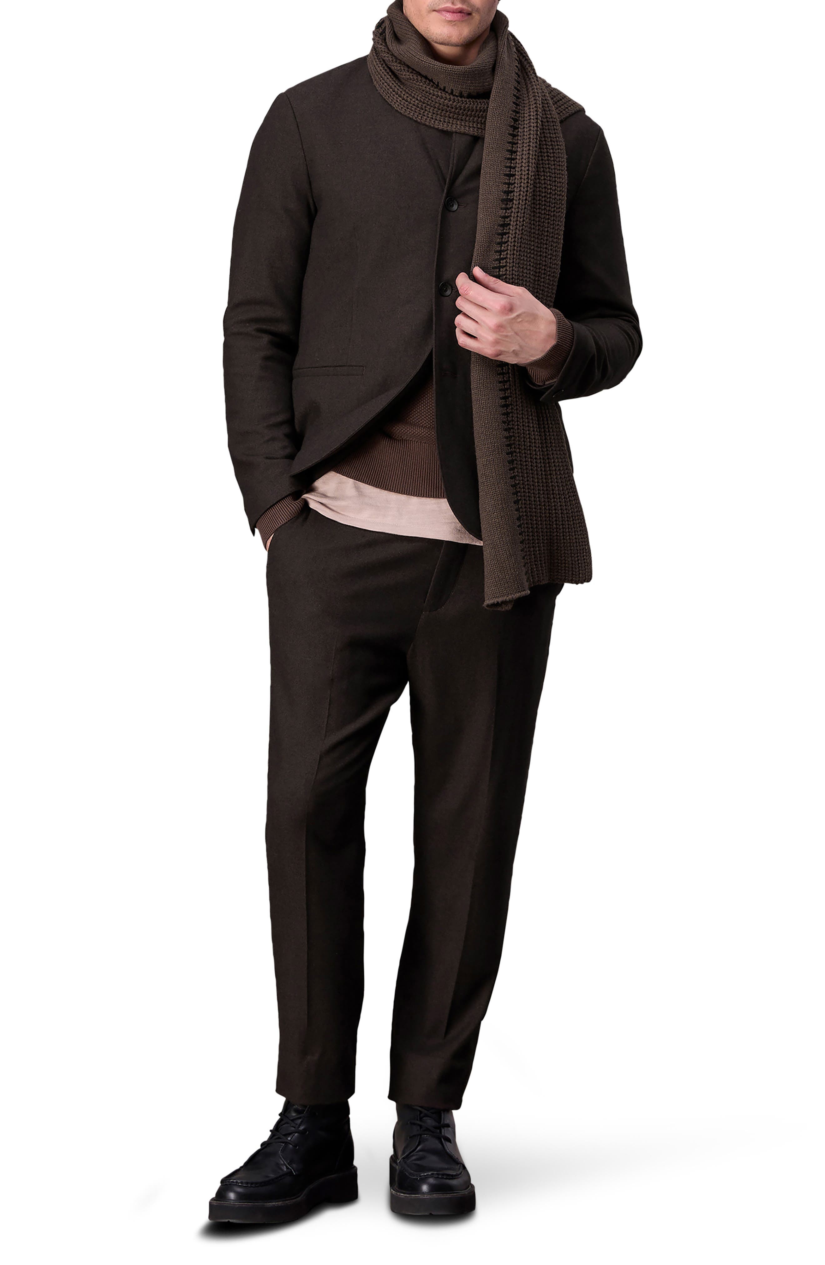 rag & bone Achilles Flannel Blazer in Brown at Nordstrom - 6