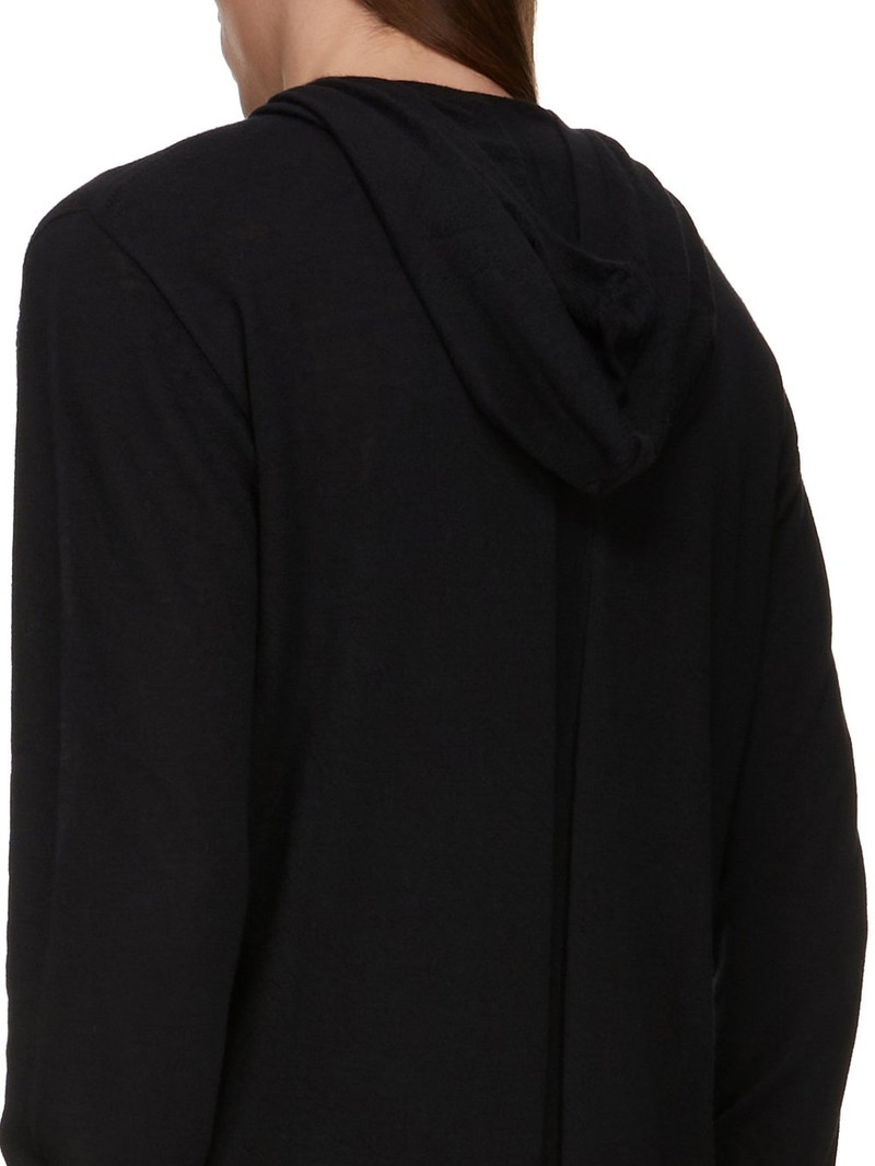 Black Hollywood Oversized LS Hoodie 4