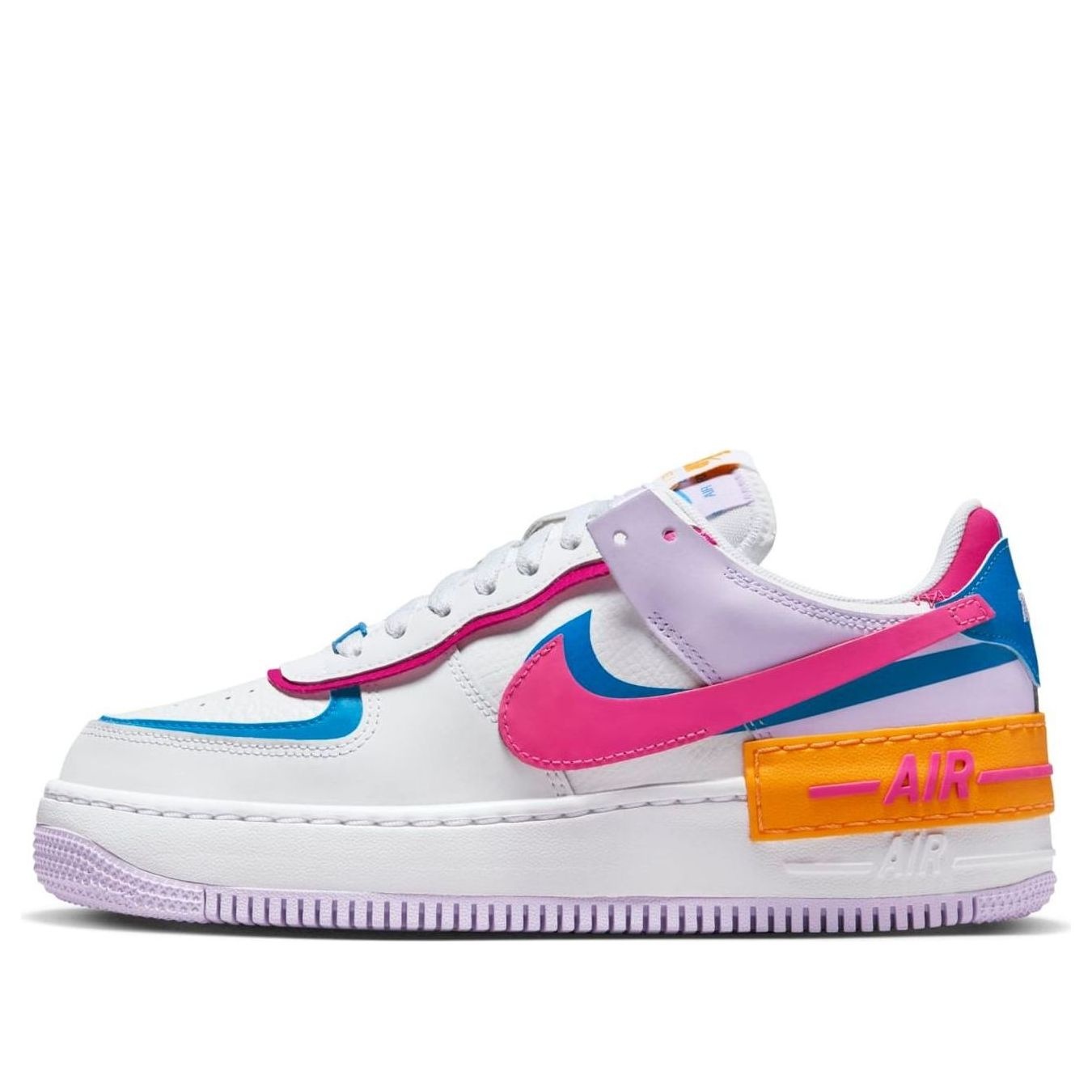 Nike (WMNS) Nike Air Force 1 Shadow 'White Photo Blue Lilac