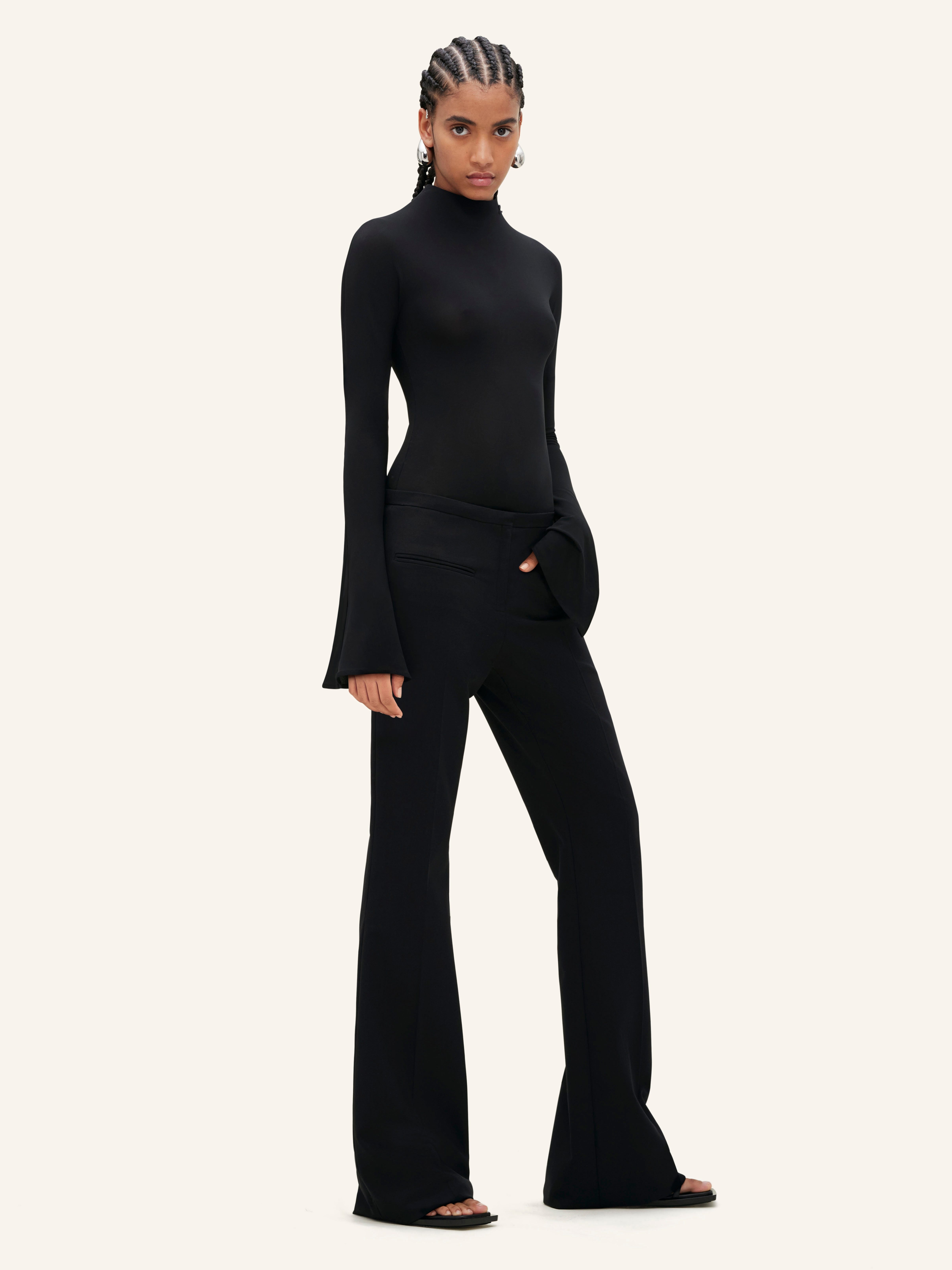 HERITAGE WOOL TAILORED PANTS - 3