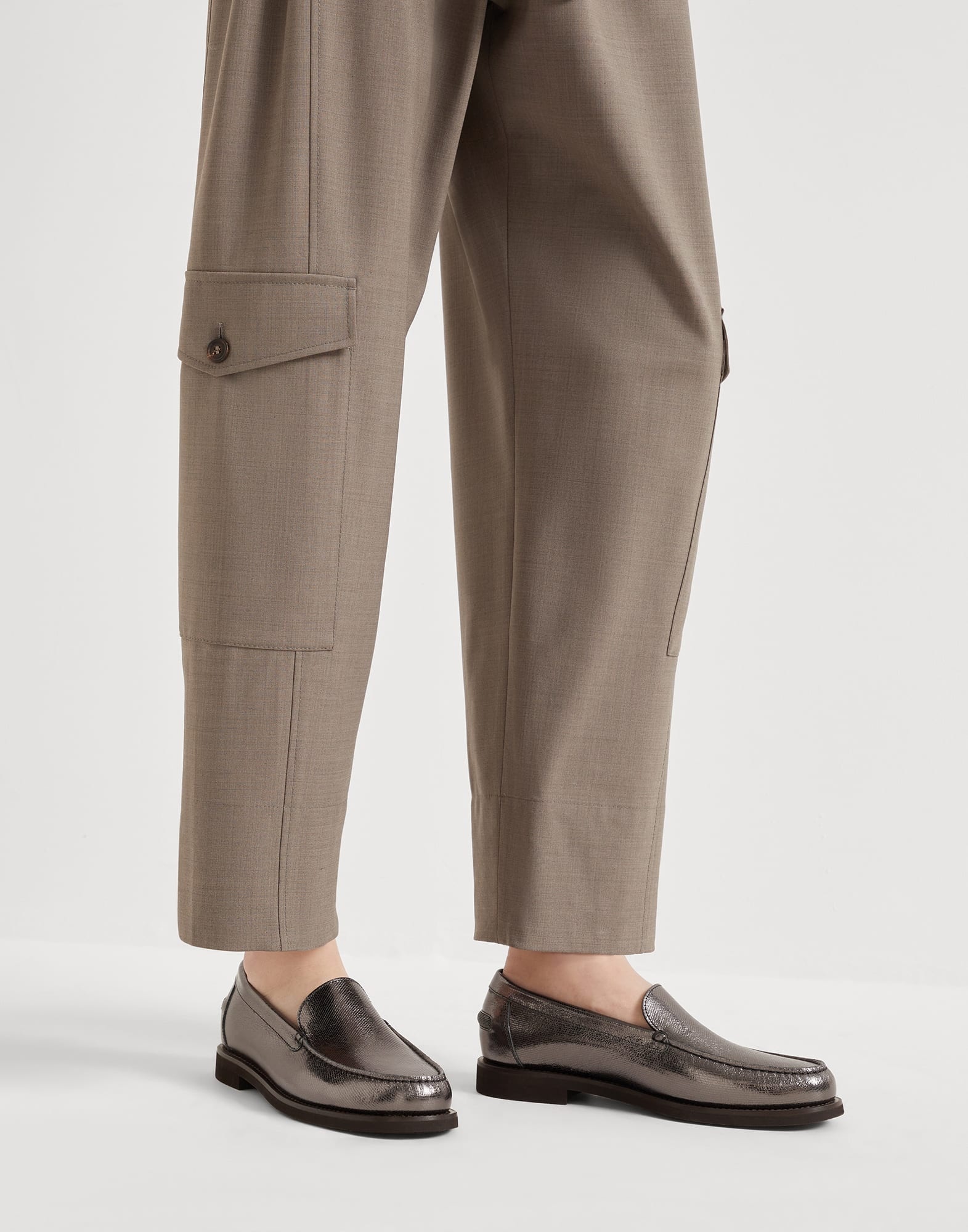 Tropical luxury wool utility trousers - 3