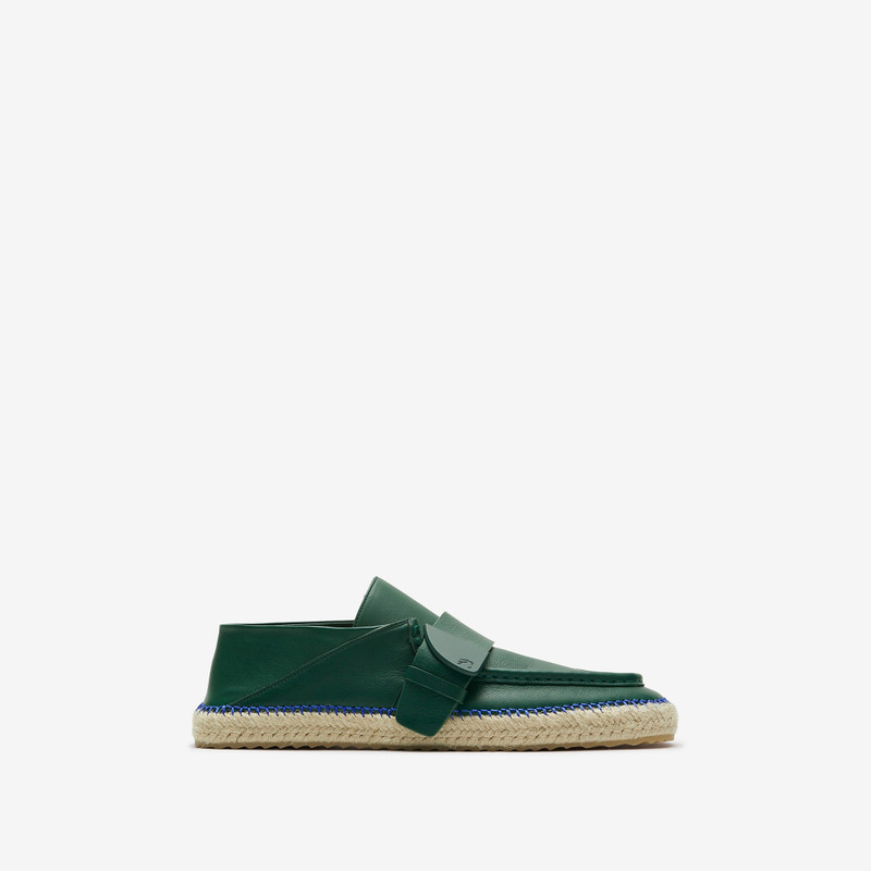 Leather Deck Espadrilles 1