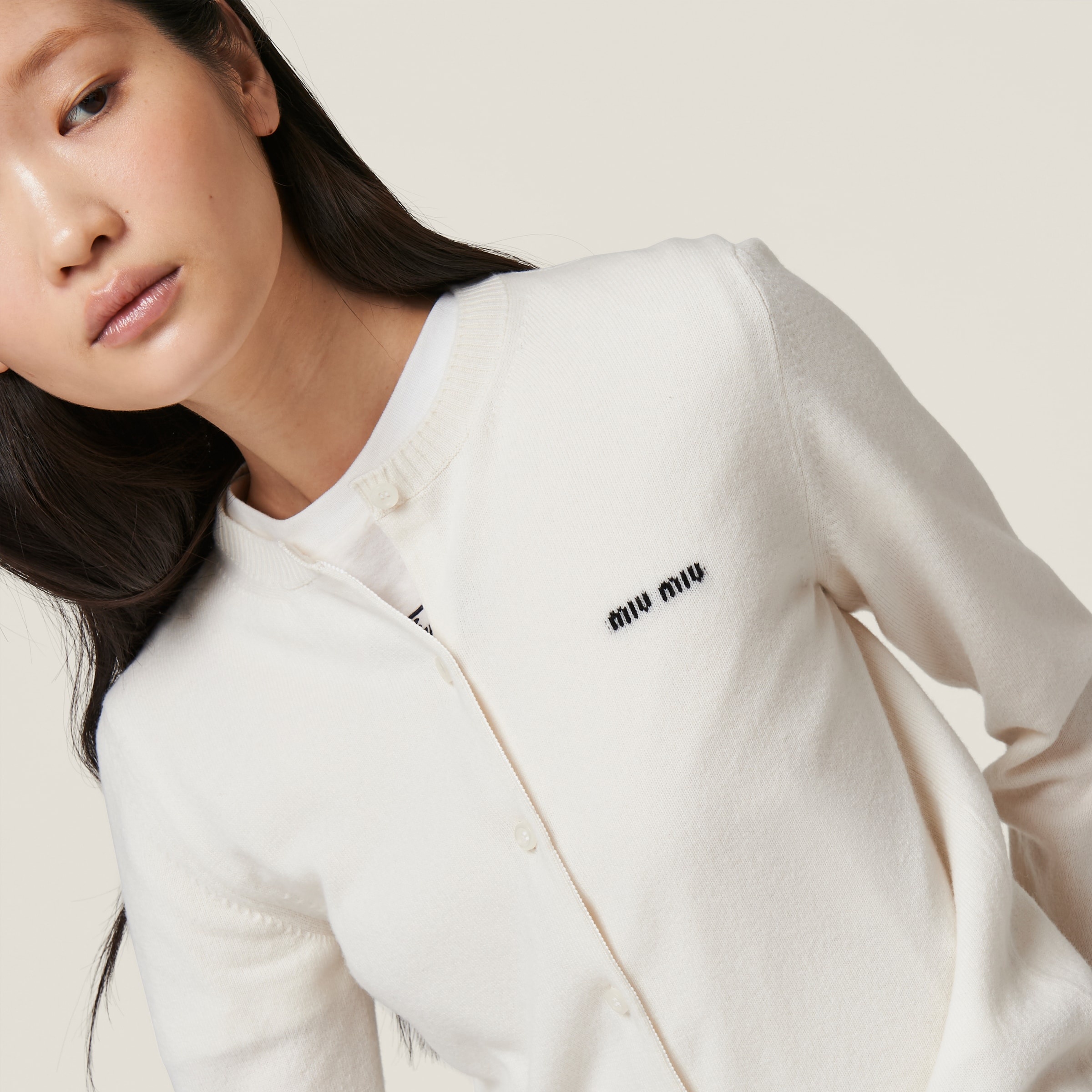 Cashmere knit cardigan - 4
