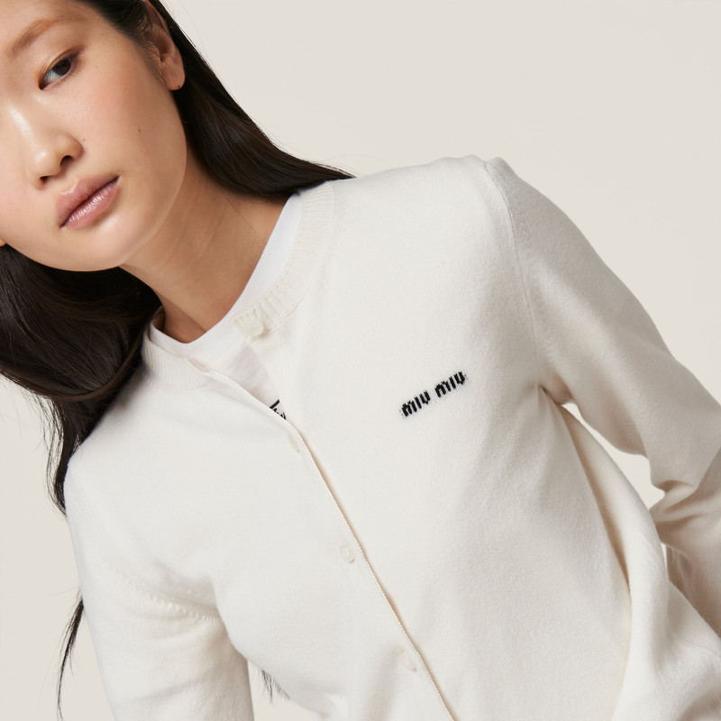 Cashmere knit cardigan 4