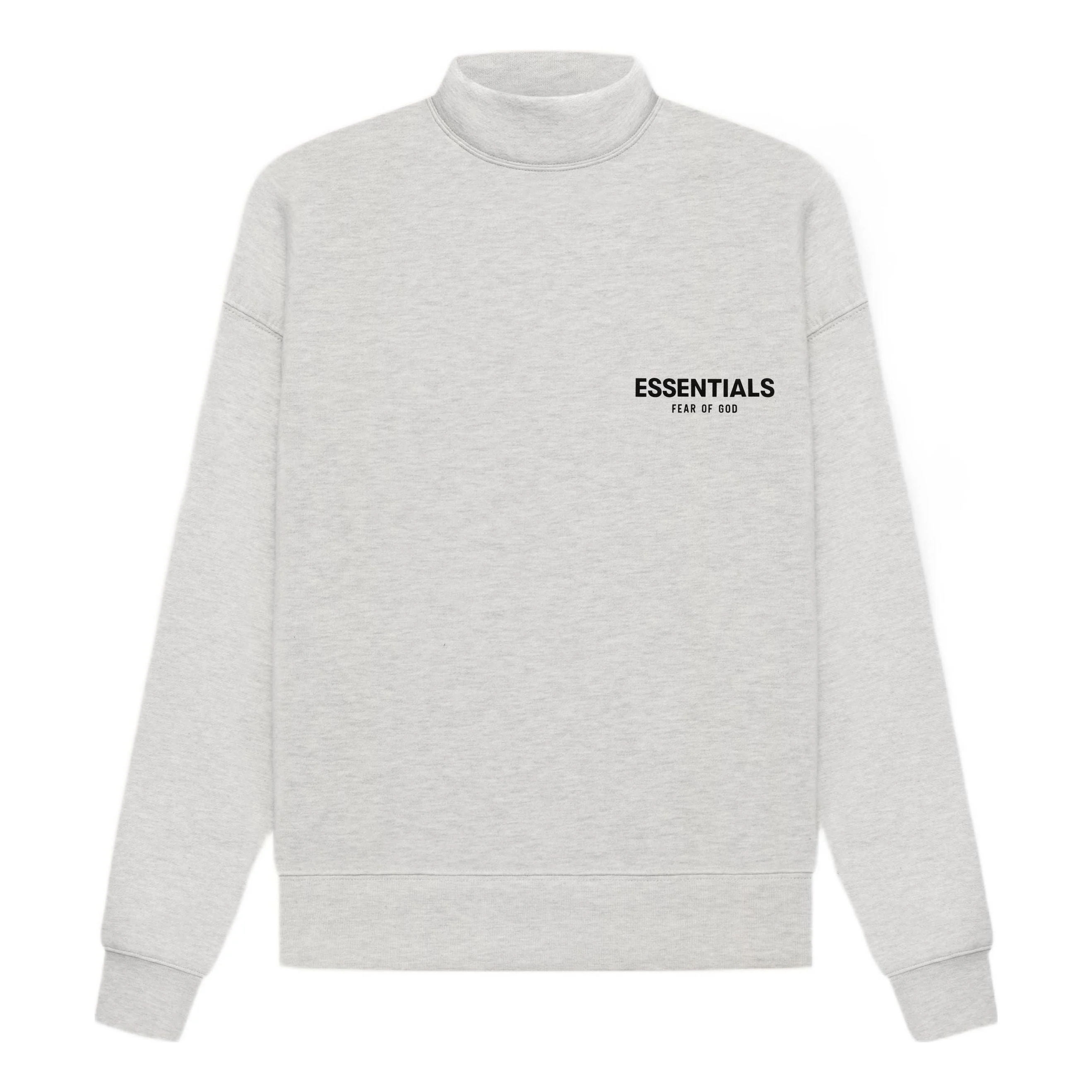 Fear of God Essentials SS22 Mockneck 'Light Oatmeal' FOG-SS22-905 - 1
