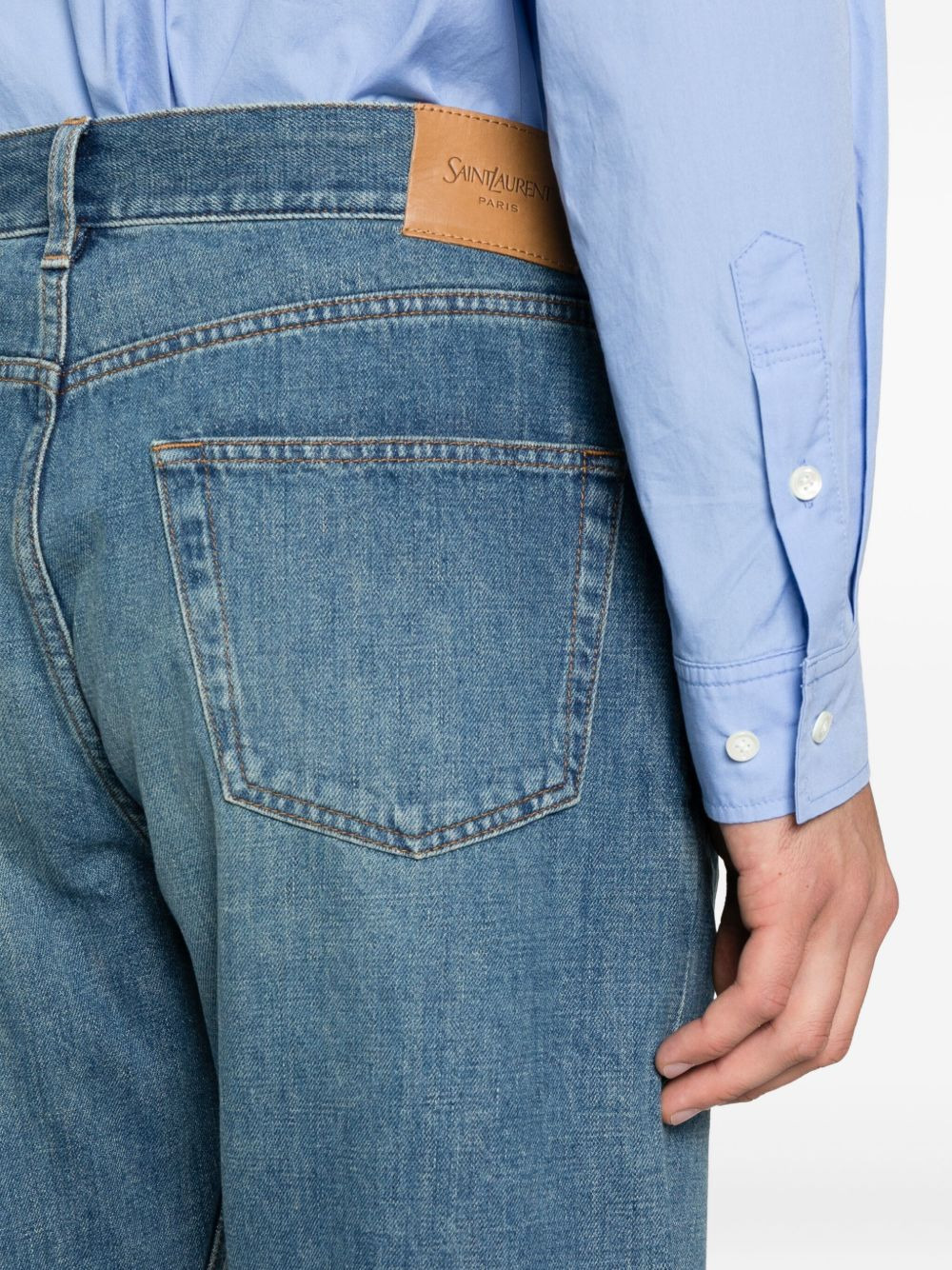 straight-leg jeans - 5