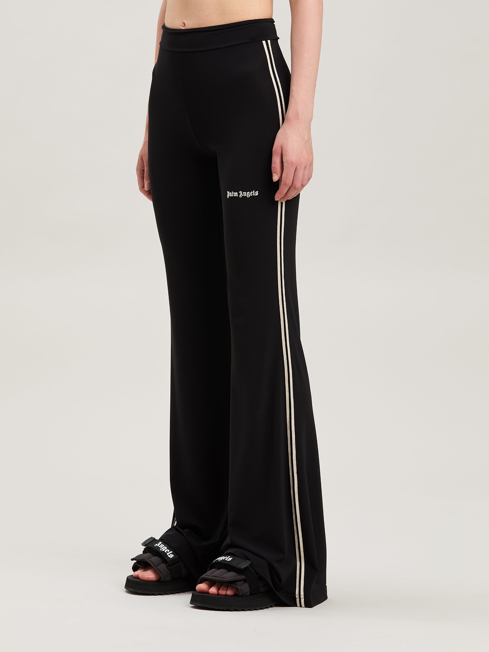 Palm Inlay Track knit pants - 4