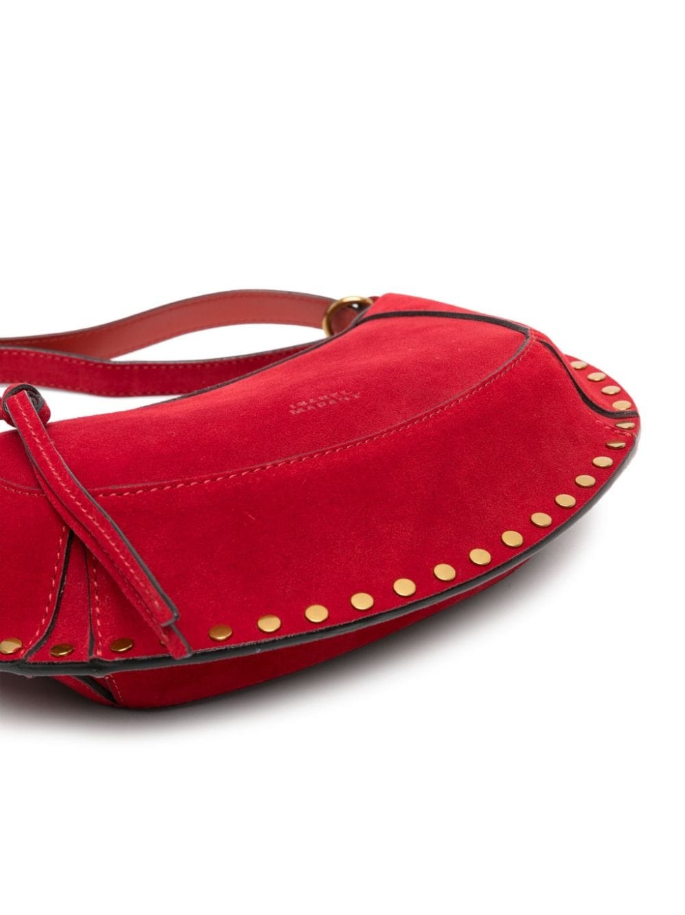 Oskan Moon suede shoulder bag - 4