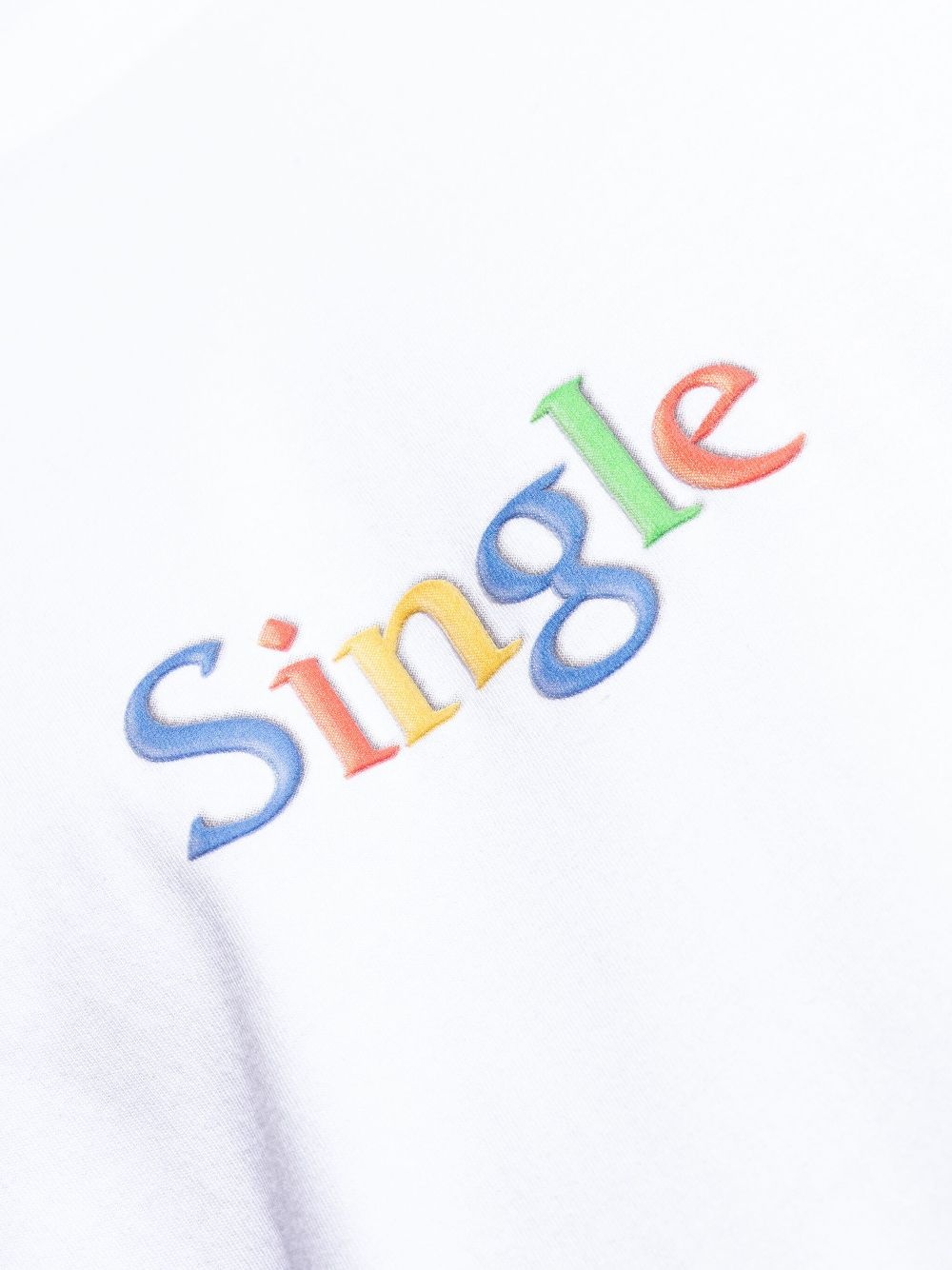 Single-print T-shirt - 5