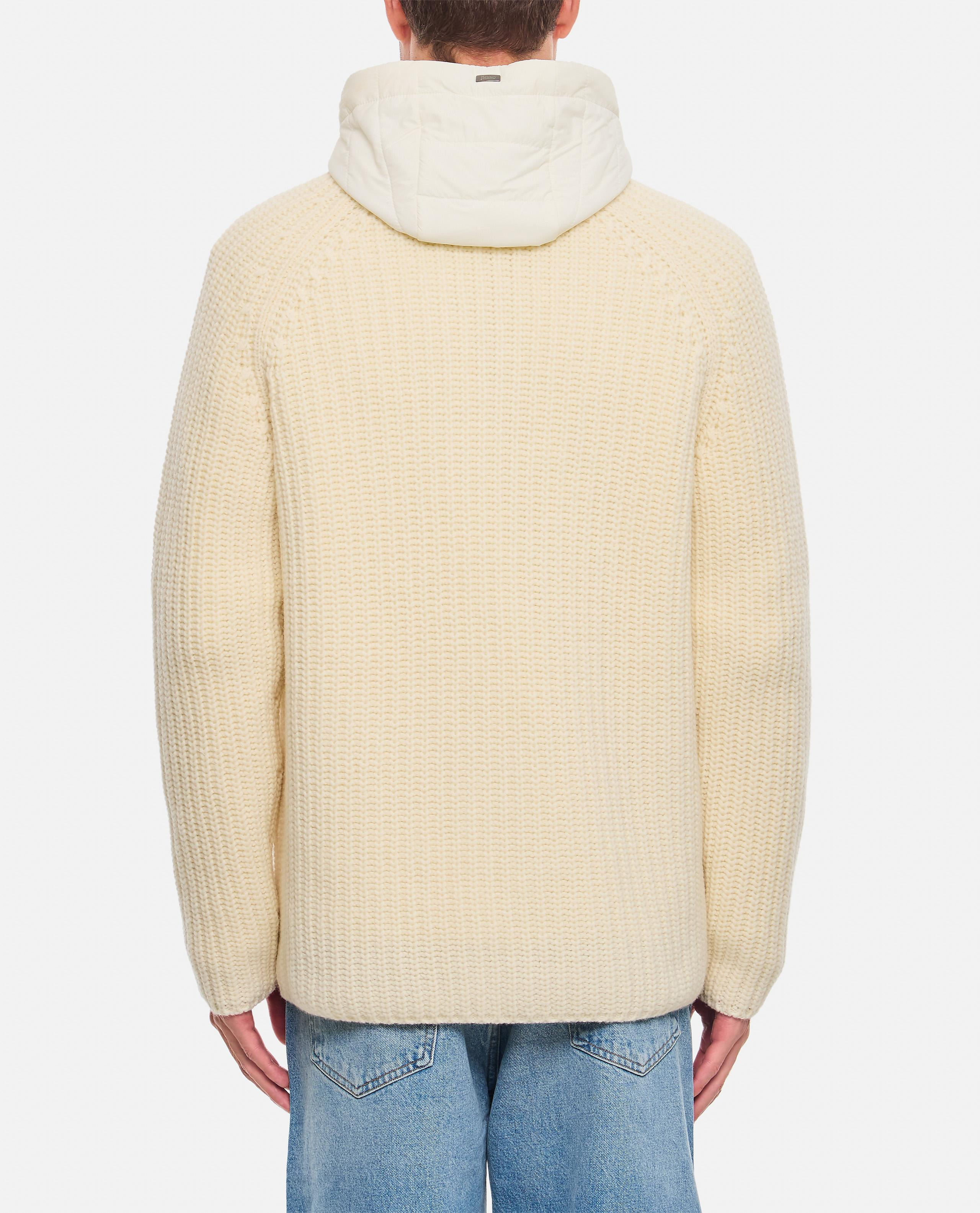 KNITTED BOMBER JACKET - 5