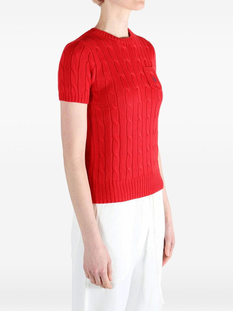 cable-knit pocket sweater 3