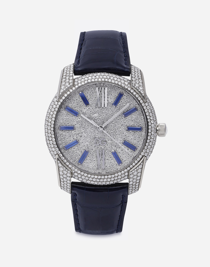 Special Pieces white gold watch with diamond pavé 1