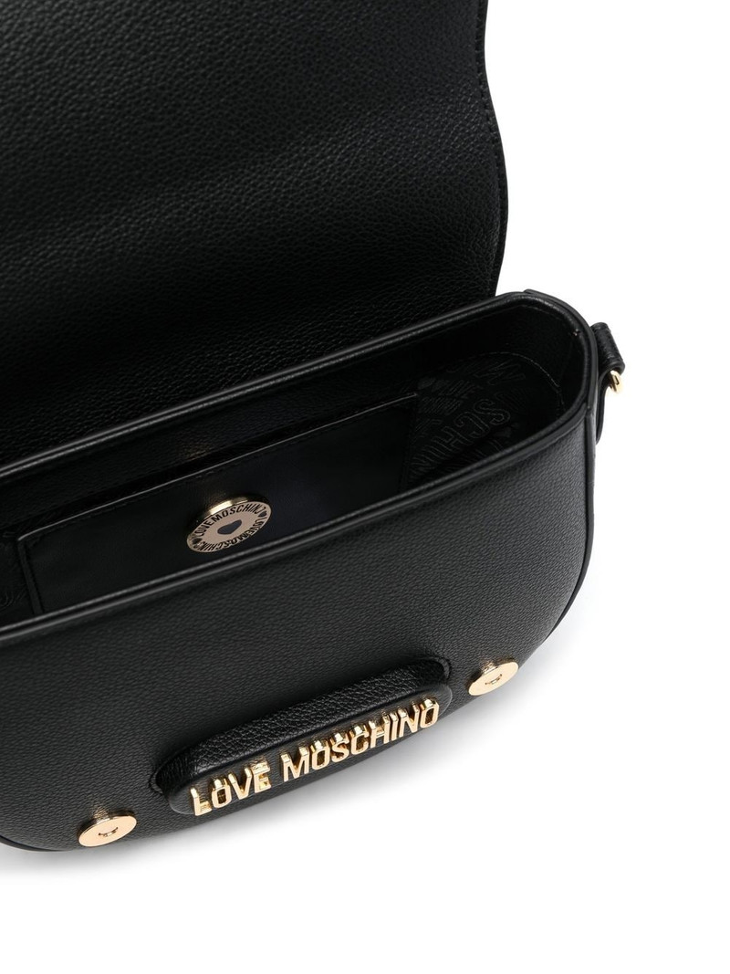 logo-plaque satchel bag 5