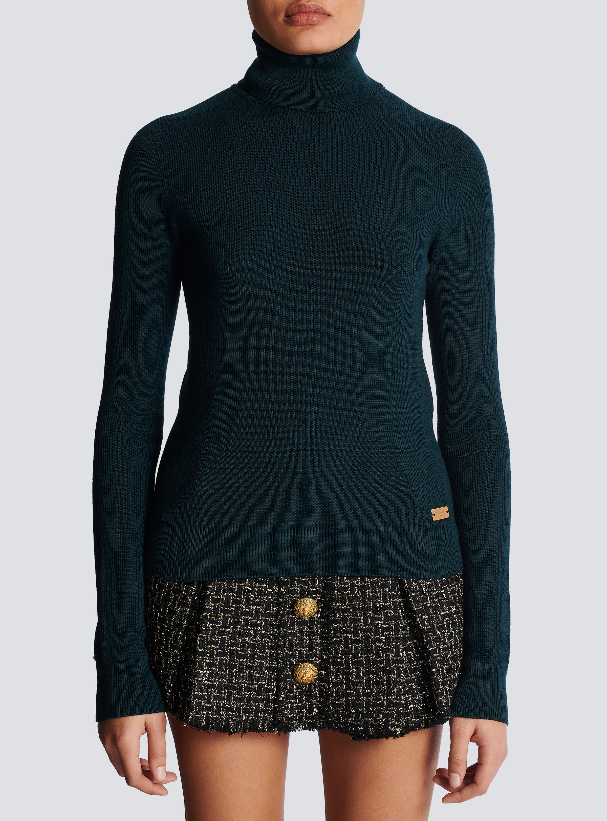 Fine knit turtleneck - 5