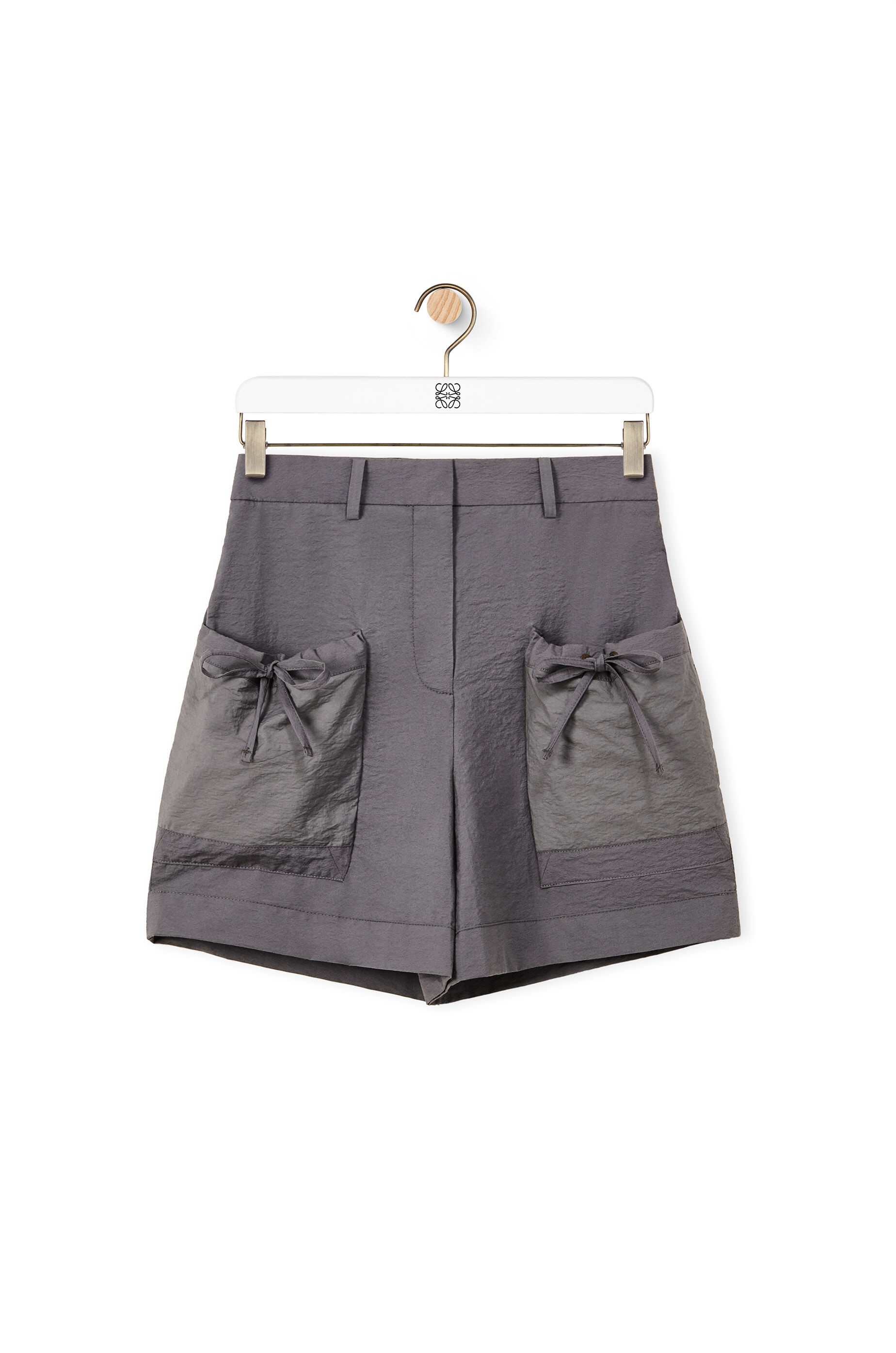 Cargo shorts in cotton and polyamide - 1