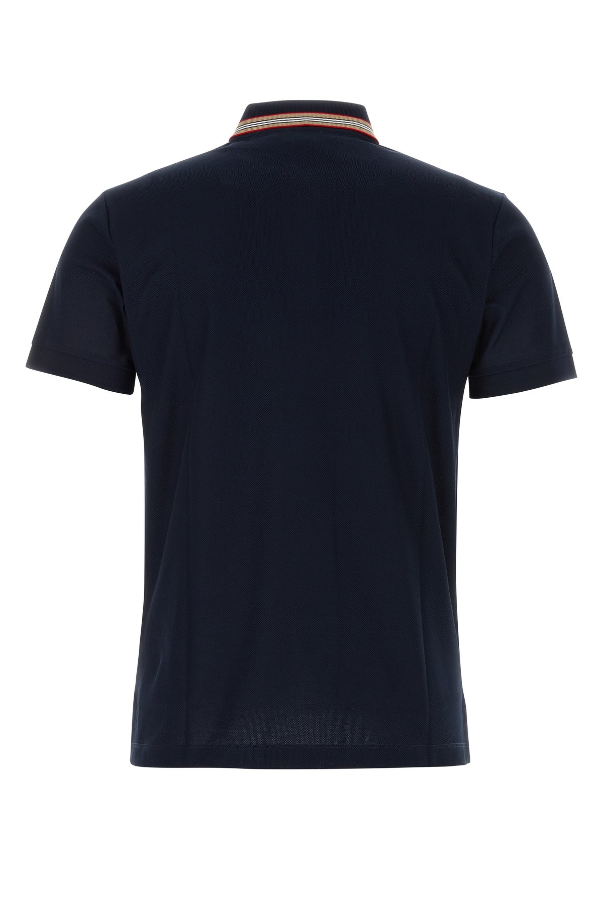 Midnight blue piquet polo shirt - 2