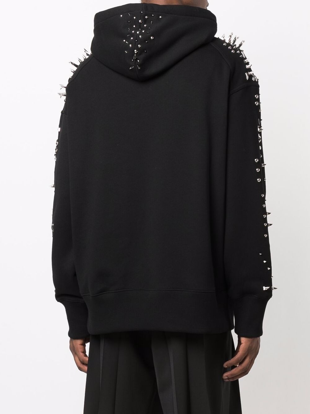 stud-embellished hoodie - 4