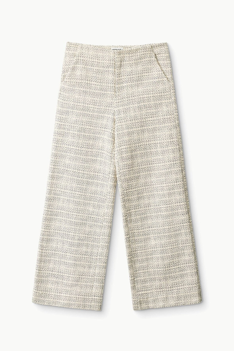 STAUD LILIA PANT IVORY MULTI 1