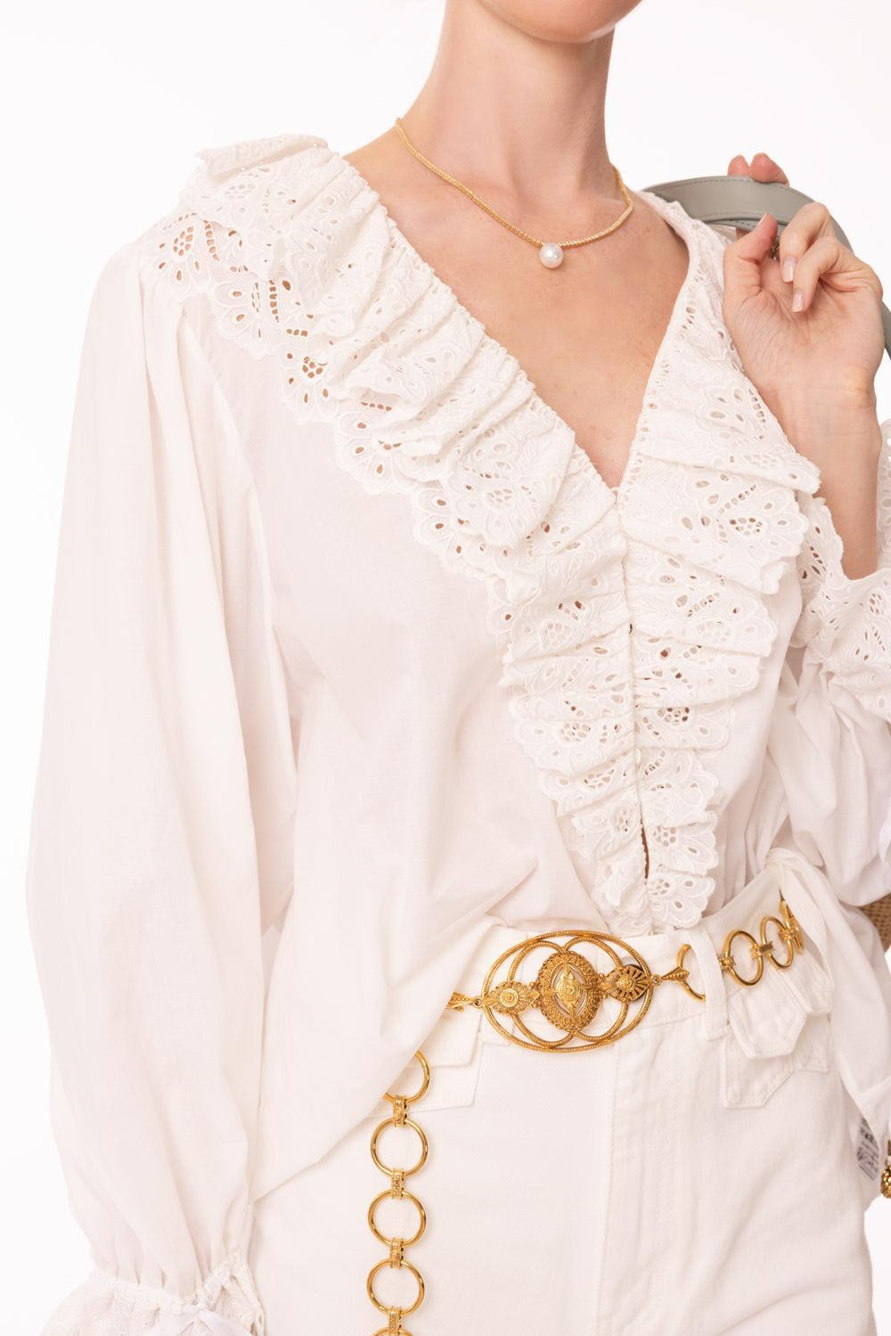 Ruffle Blouse - 3