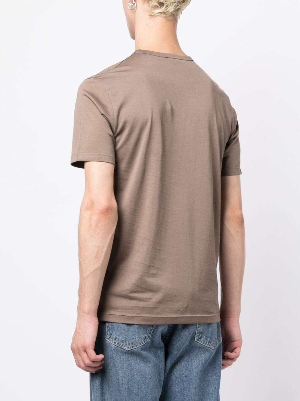 crew-neck cotton T-shirt - 4