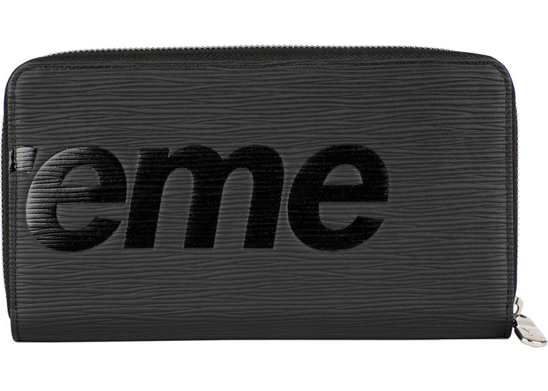 Louis Vuitton Louis Vuitton x Supreme Zippy Organizer Epi Black outlook
