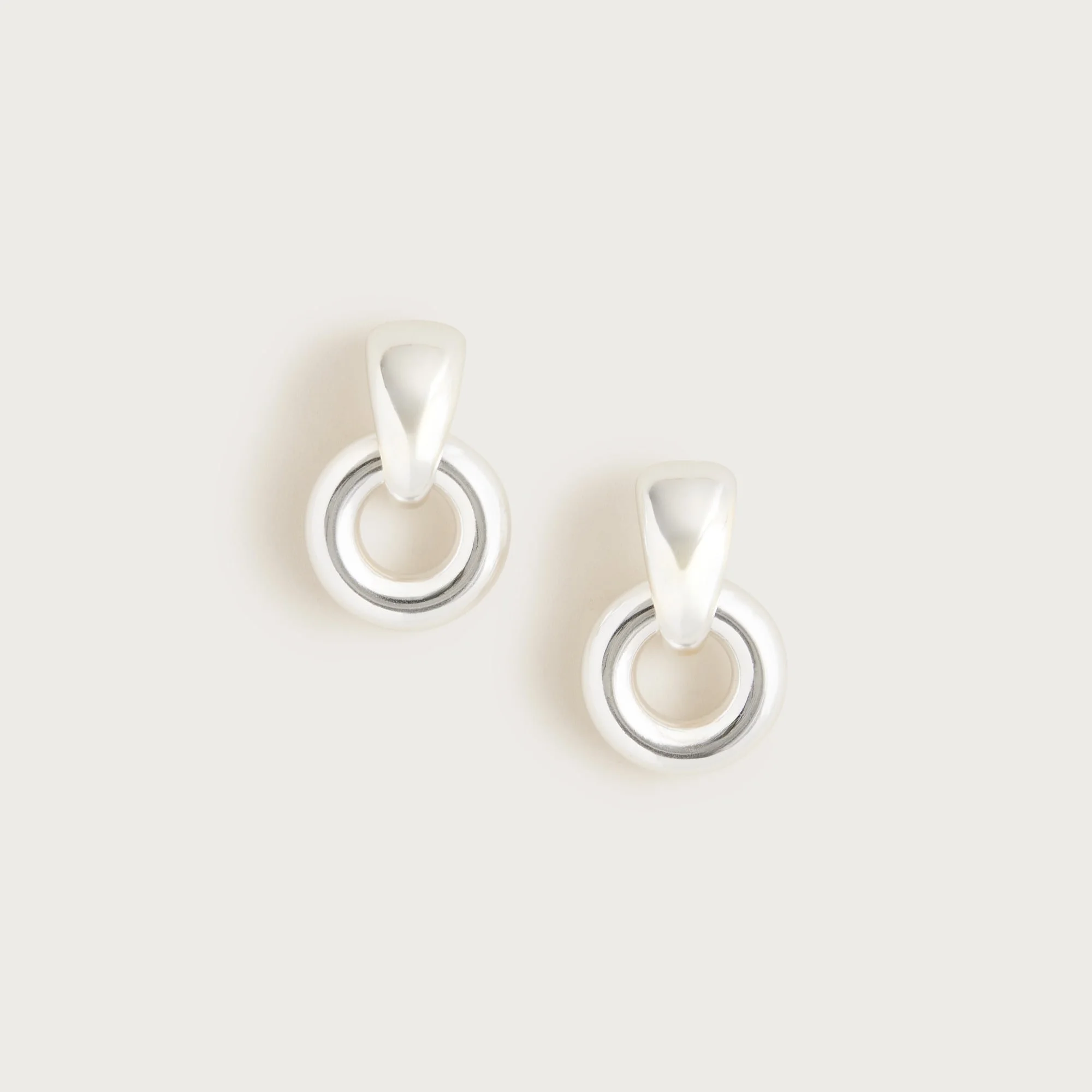 Small door knocker earrings - 1
