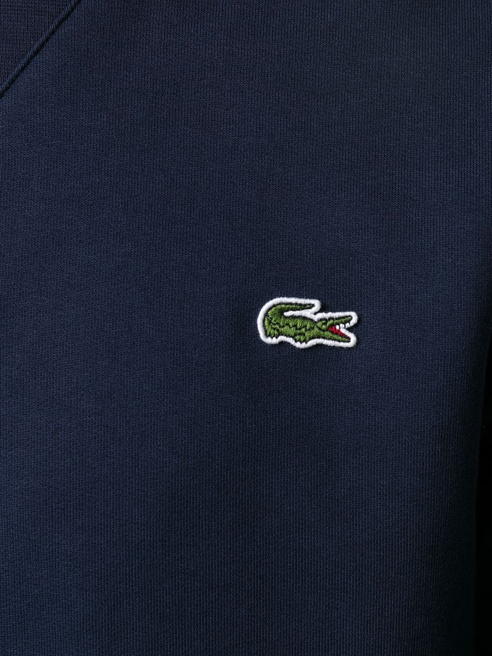 logo-patch crew neck sweatshirt - 5