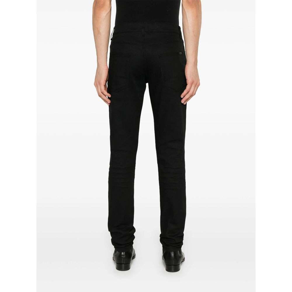 Saint Laurent Black Denim - Skinny Jeans Men - 3