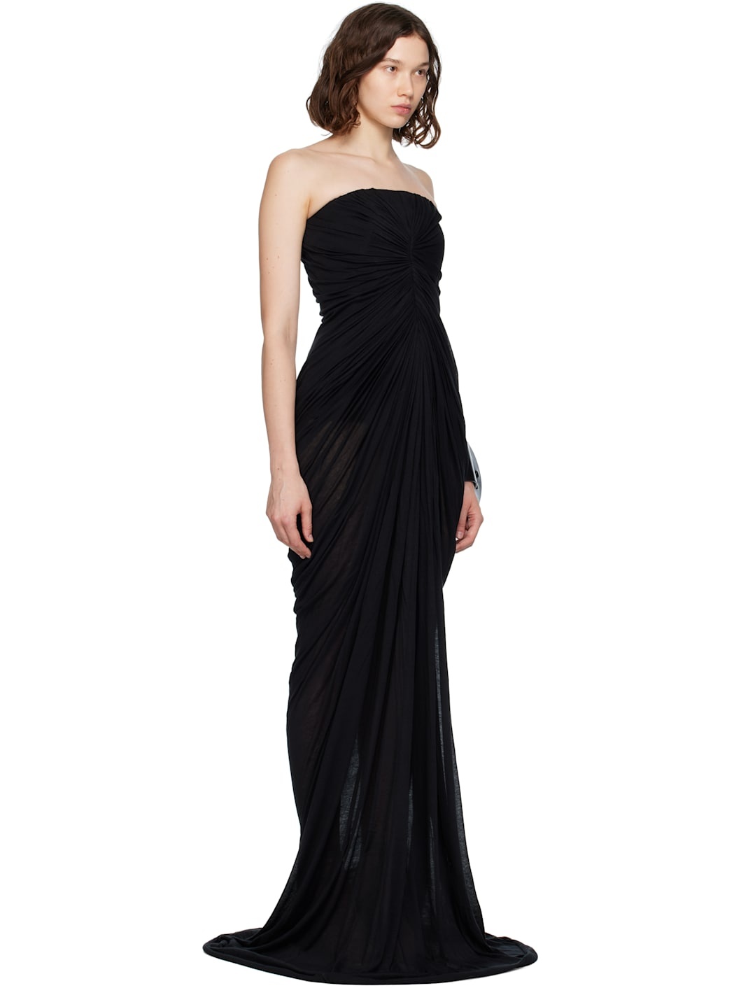 Black Concordians Bustier Unstable Maxi Dress - 2