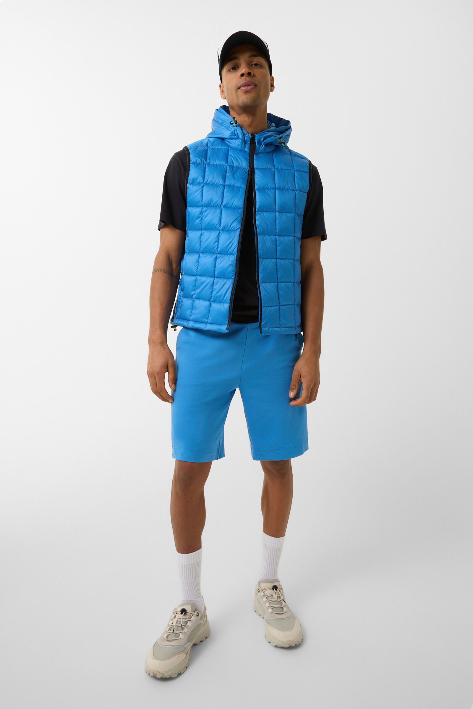 Norris sweatshorts in Sky blue - 4