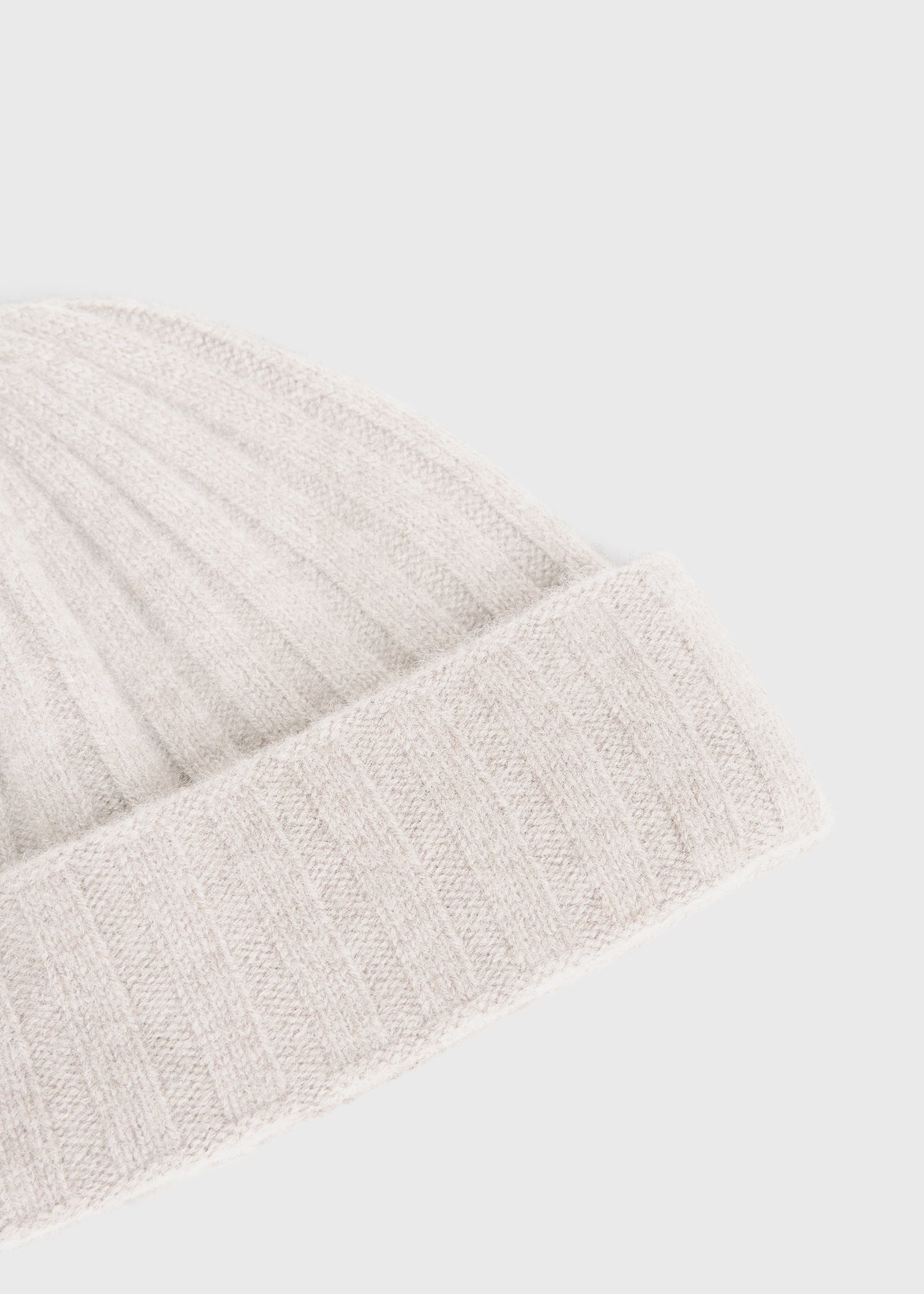 Cashmere beanie macadamia - 4