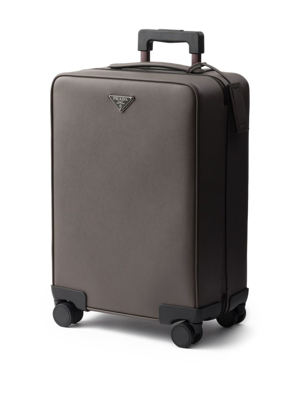 Saffiano leather cabin suitcase - 3
