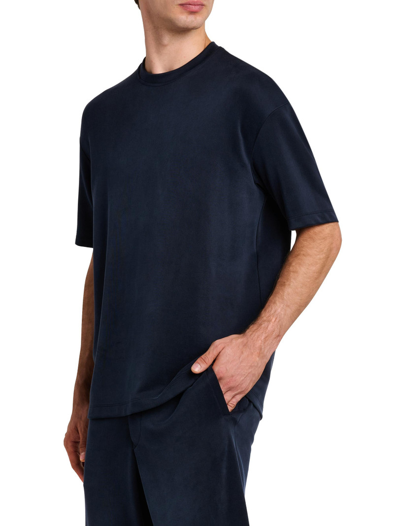 Men's Jersey Crewneck T-Shirt - Blue Navy 4